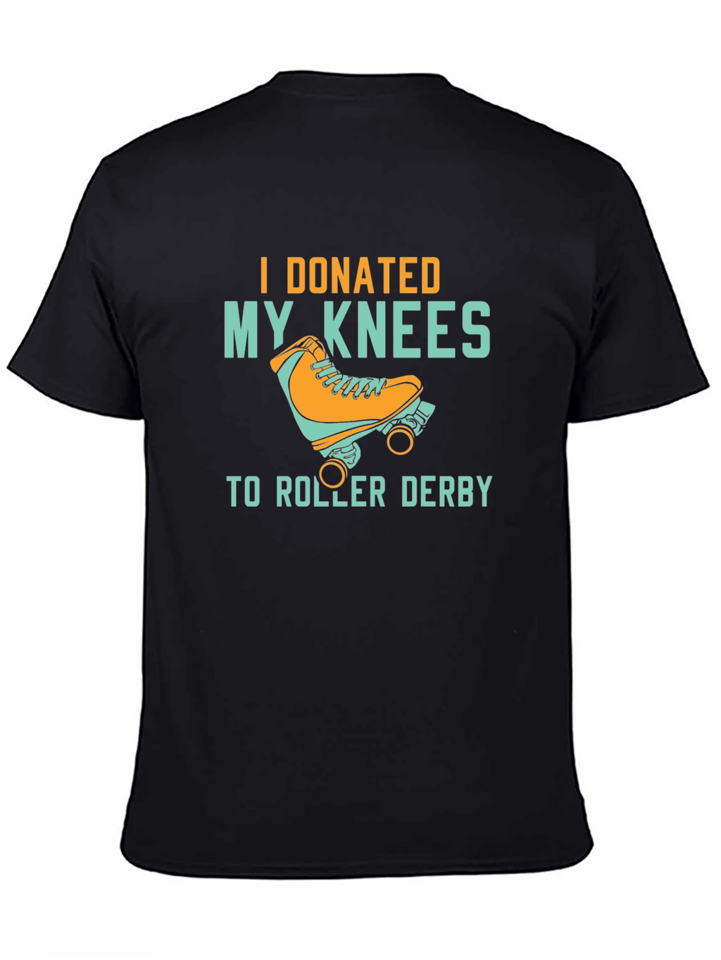 I Donated My Knees T-Shirt - Roller Derby Tee