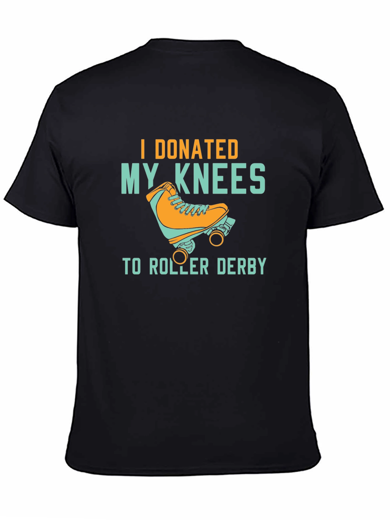 I Donated My Knees T-Shirt - Roller Derby Tee