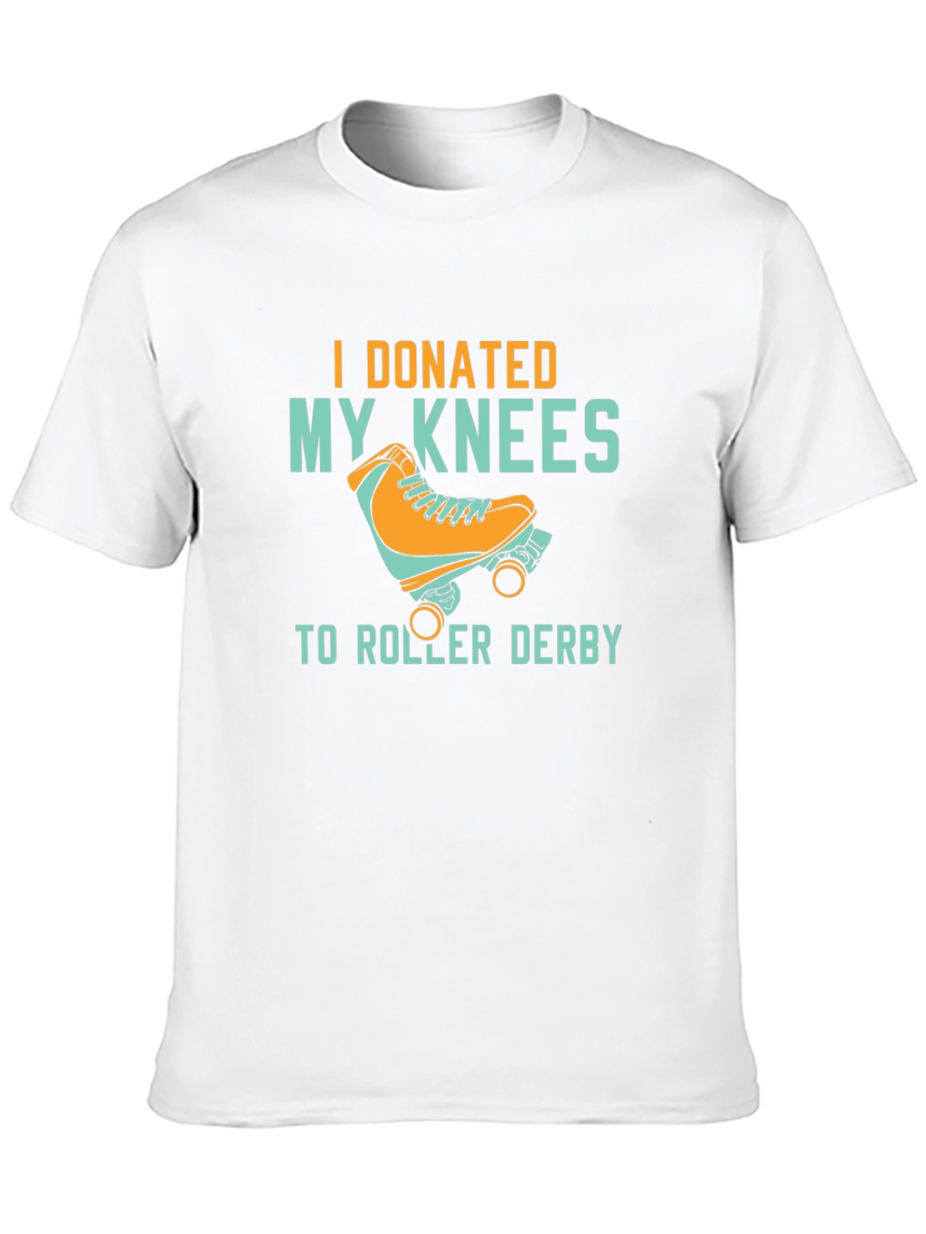 I Donated My Knees T-Shirt - Roller Derby Tee