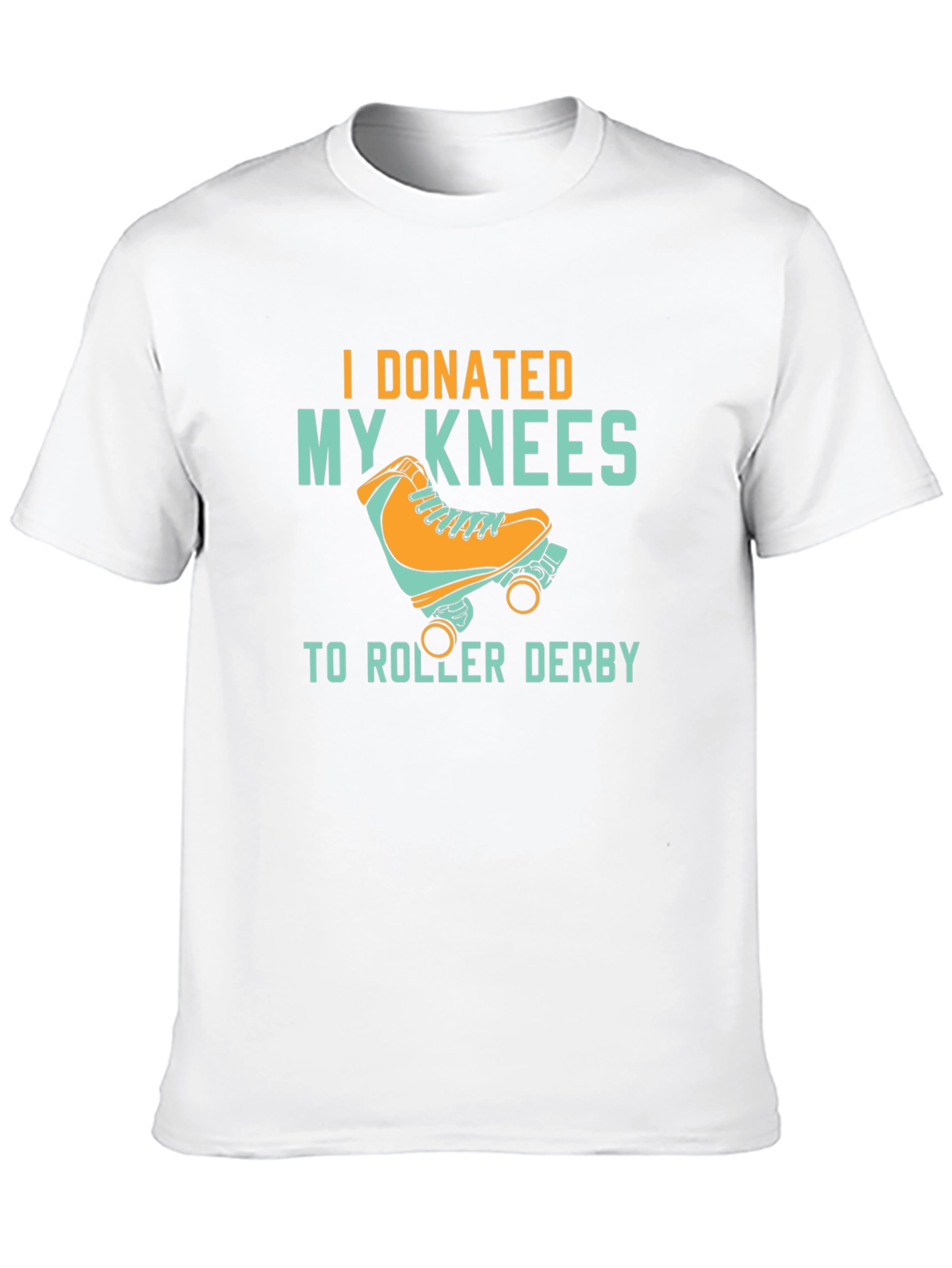 I Donated My Knees T-Shirt - Roller Derby Tee