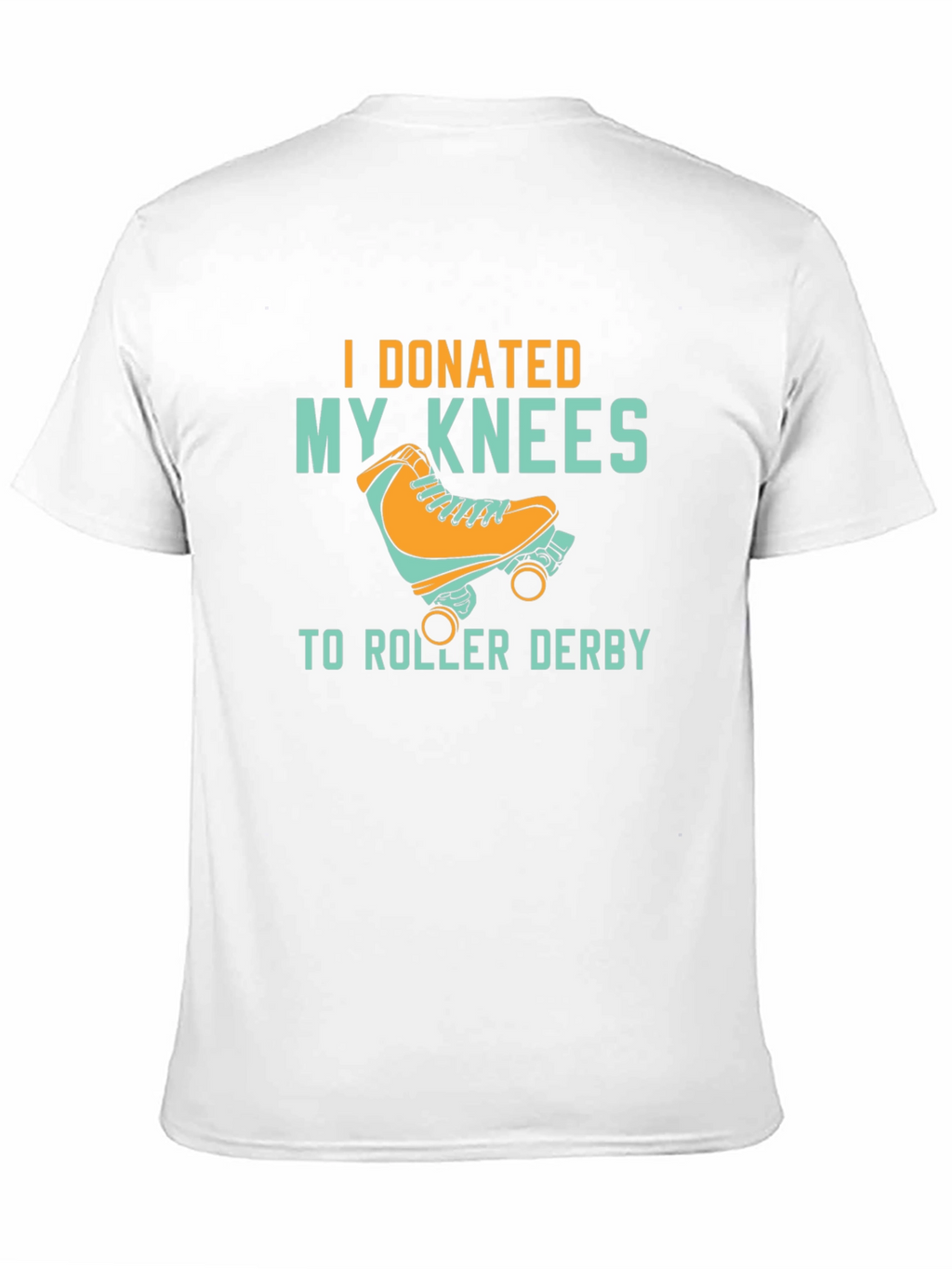 I Donated My Knees T-Shirt - Roller Derby Tee