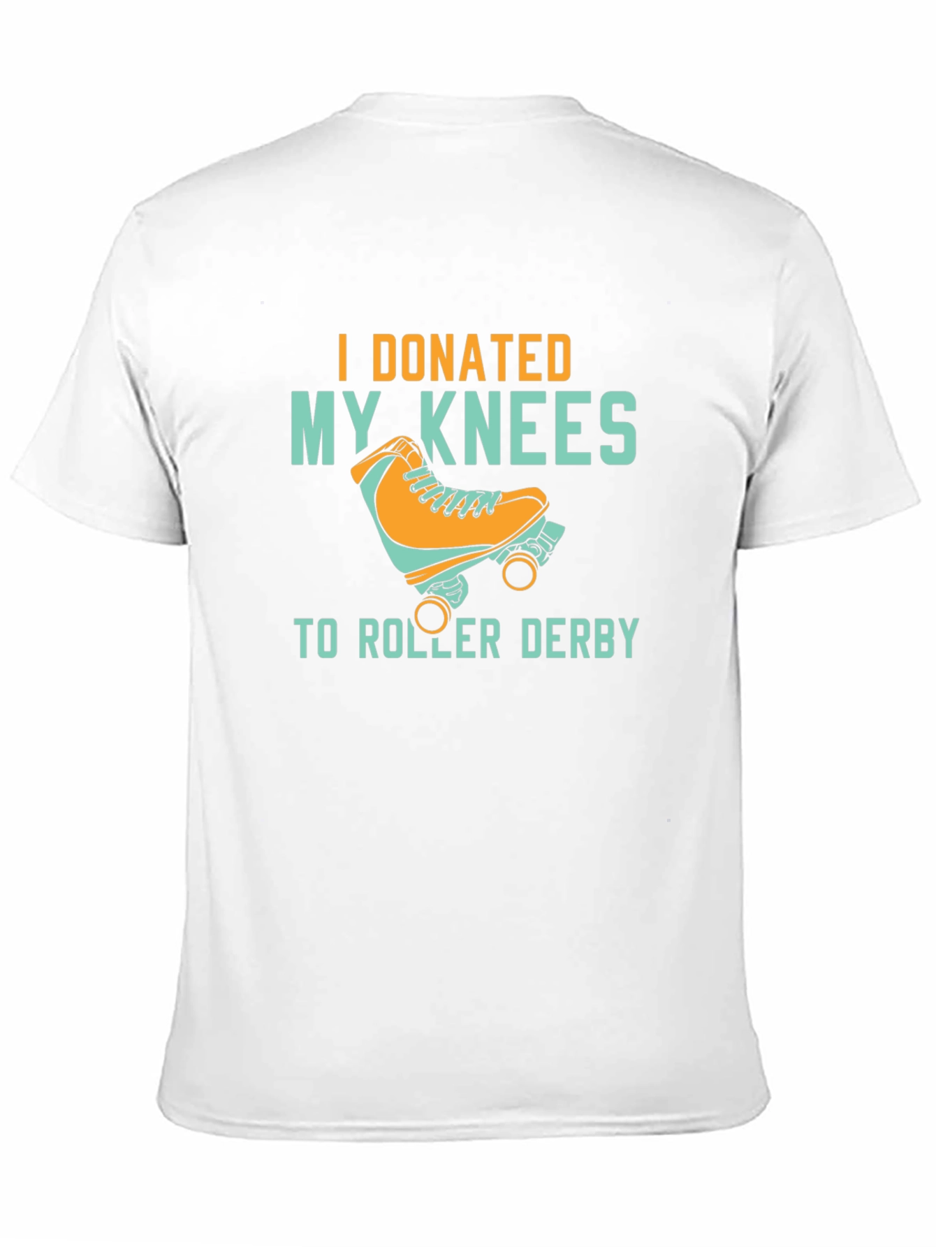I Donated My Knees T-Shirt - Roller Derby Tee