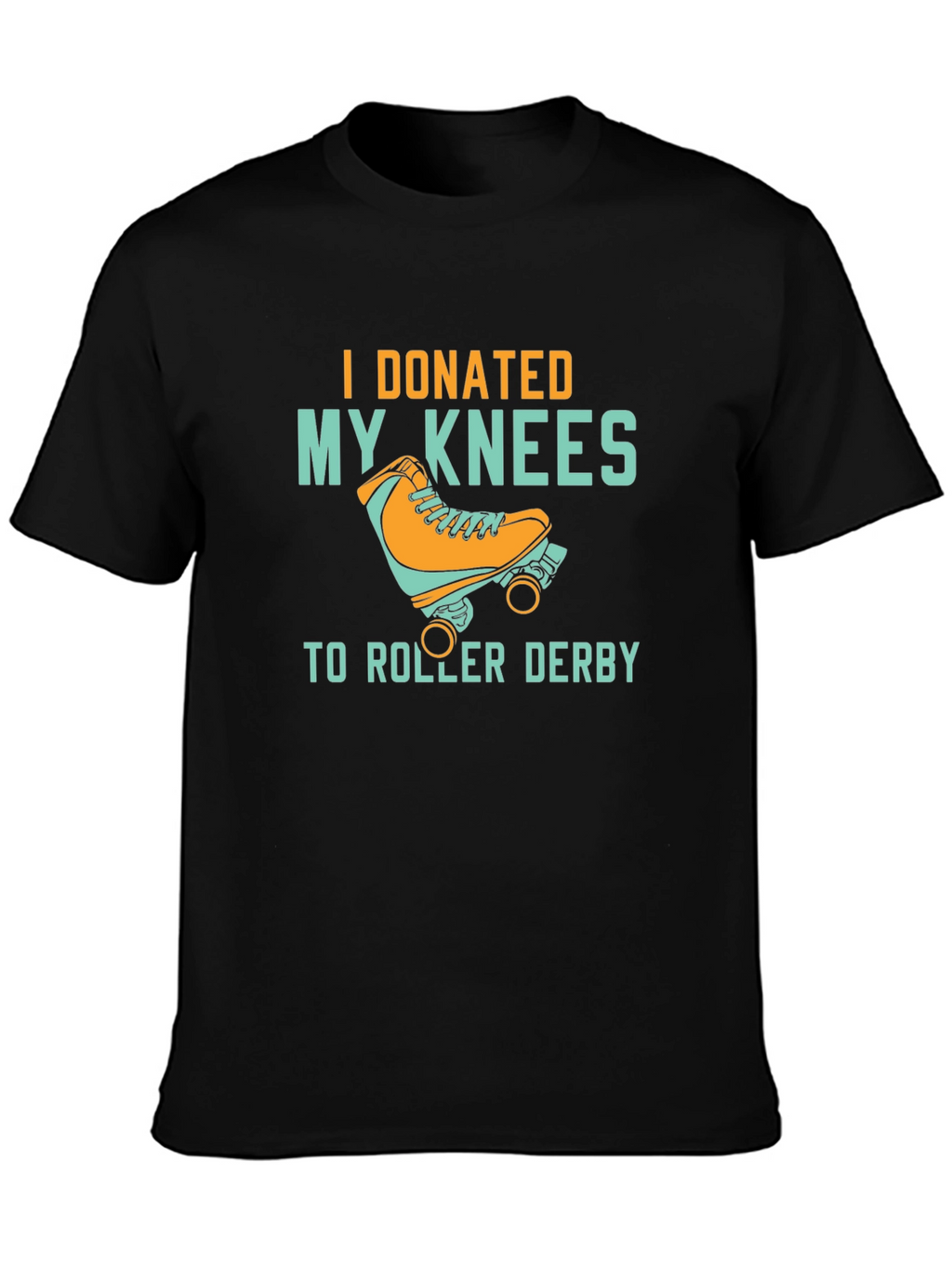 I Donated My Knees T-Shirt - Roller Derby Tee