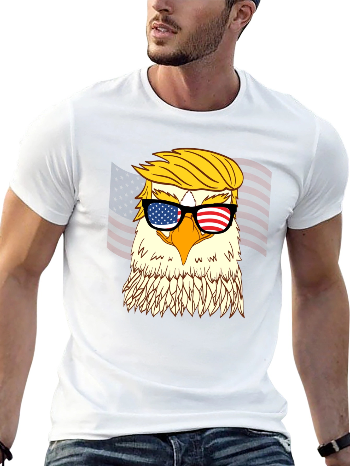 American Eagle Trump Hair T-Shirt