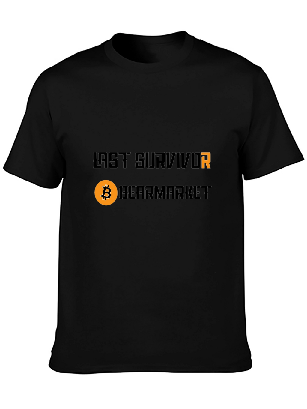 Last Survivor Bearmarket Black T-Shirt