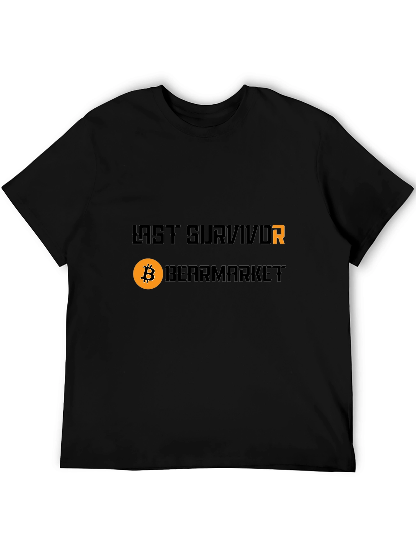 Last Survivor Bearmarket Black T-Shirt
