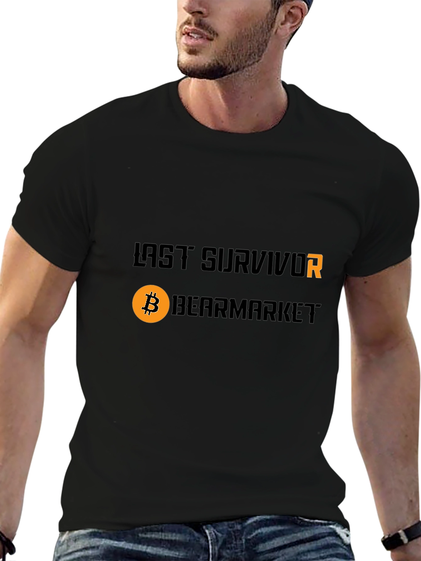 Last Survivor Bearmarket Black T-Shirt