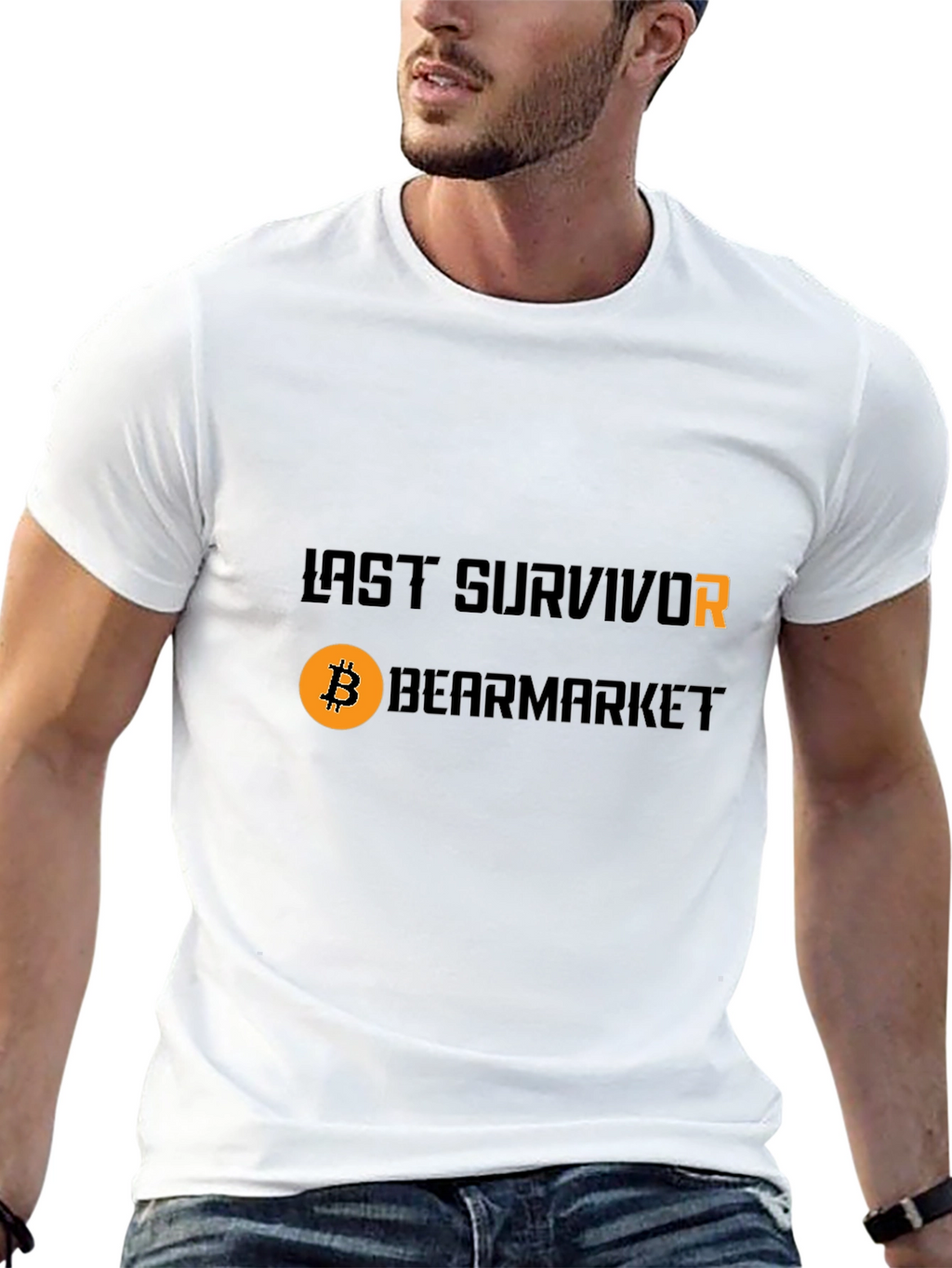 Last Survivor Bearmarket Black T-Shirt