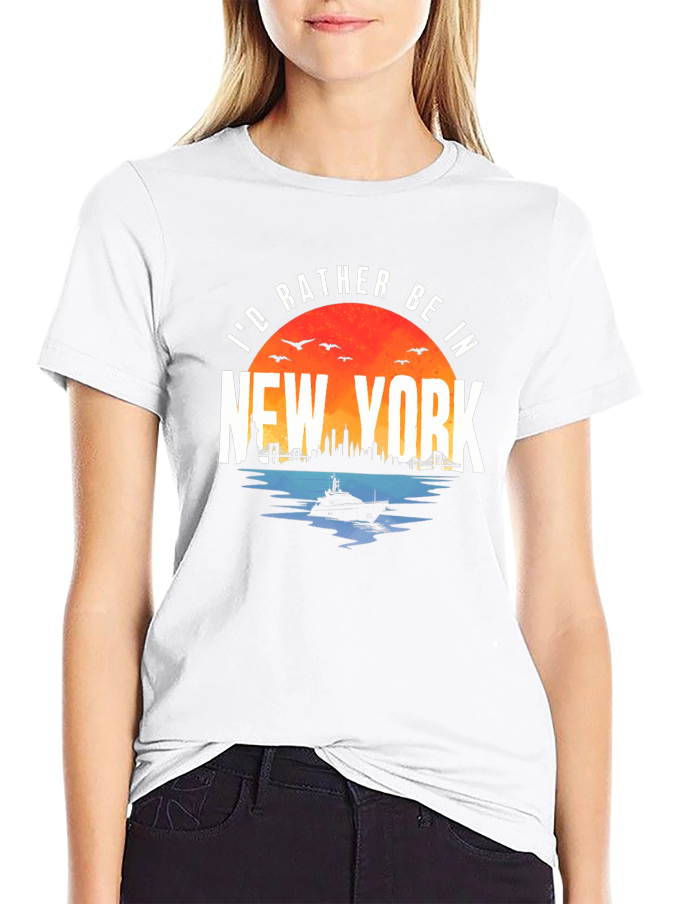 New York City Graphic Tee - Id Rather Be In NYC