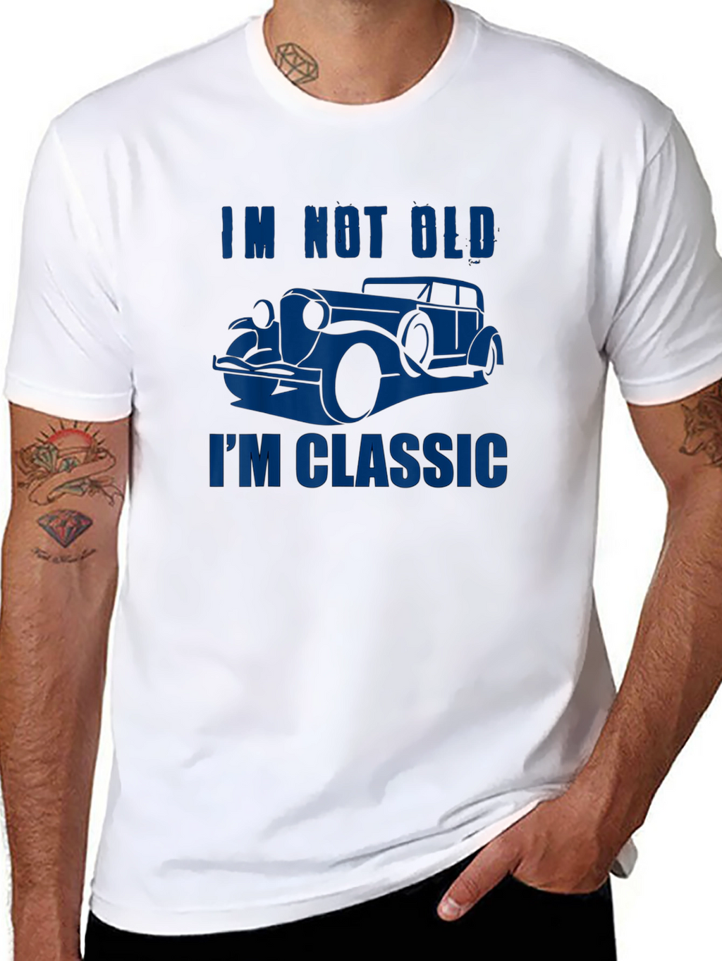 Mens Im Not Old Im Classic Car T-Shirt