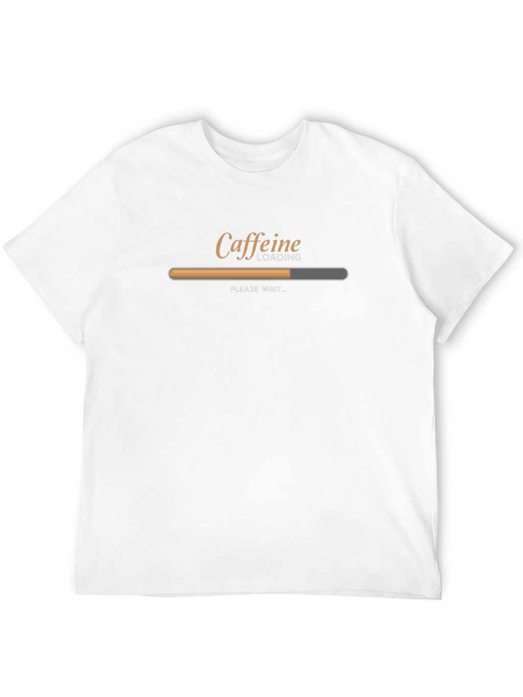 Caffeine Loading T-Shirt - Funny Coffee Lover Tee