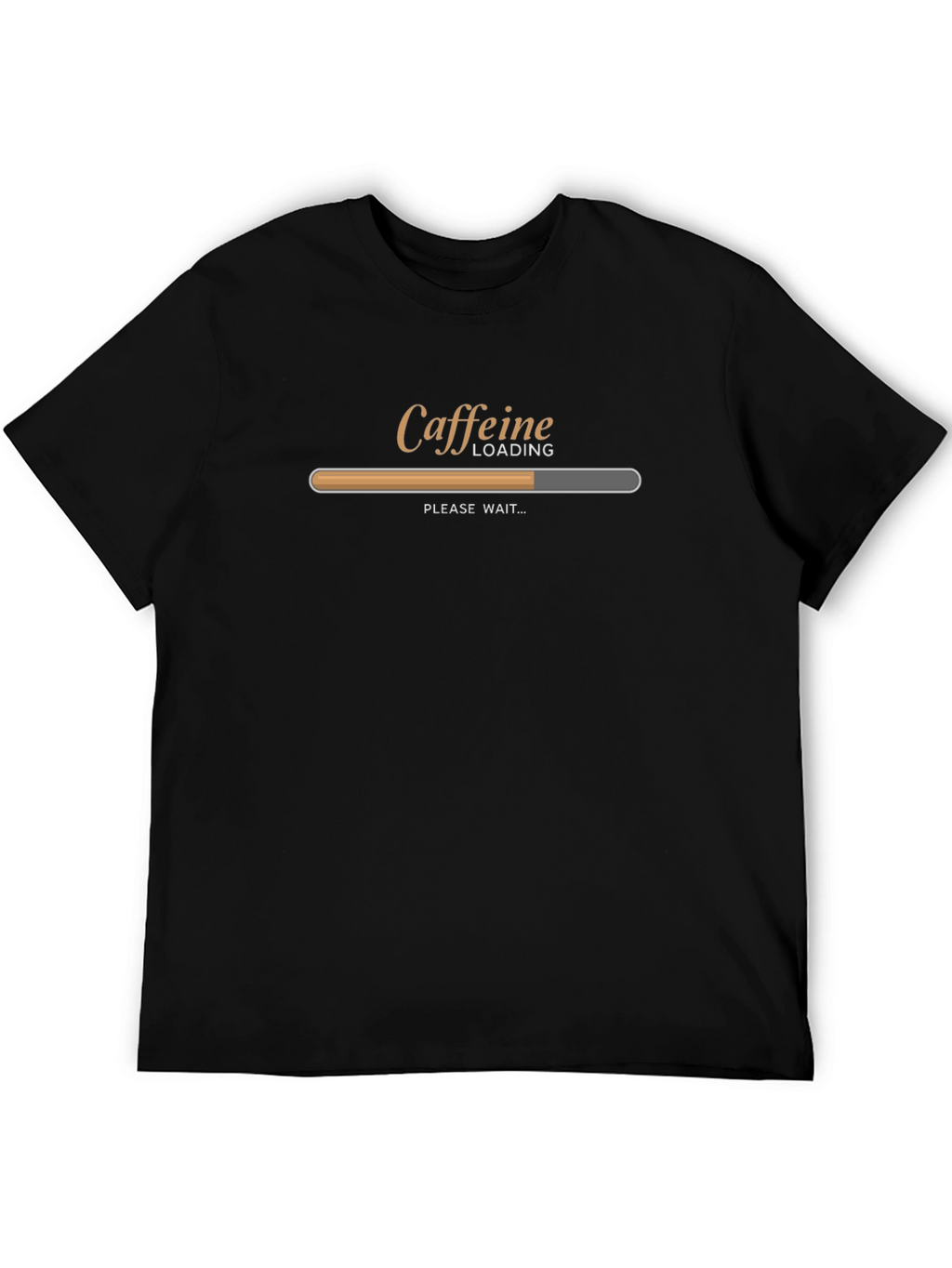 Caffeine Loading T-Shirt - Funny Coffee Lover Tee