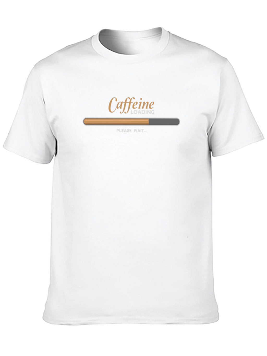 Caffeine Loading T-Shirt - Funny Coffee Lover Tee