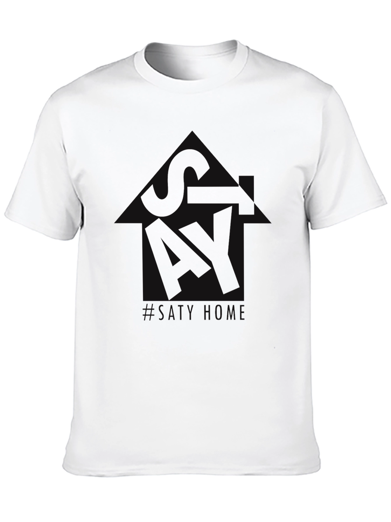 Black Graphic Tee - Stealth Style