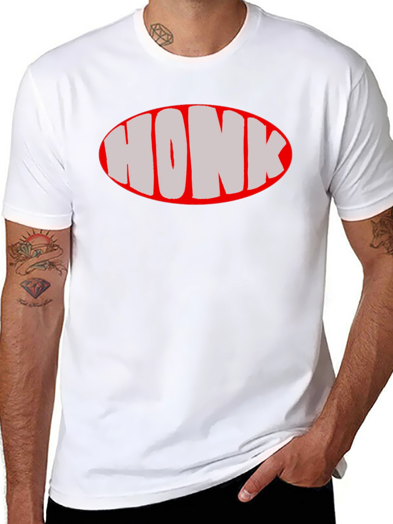 Honk Graphic Tee - Mens Novelty T-Shirt