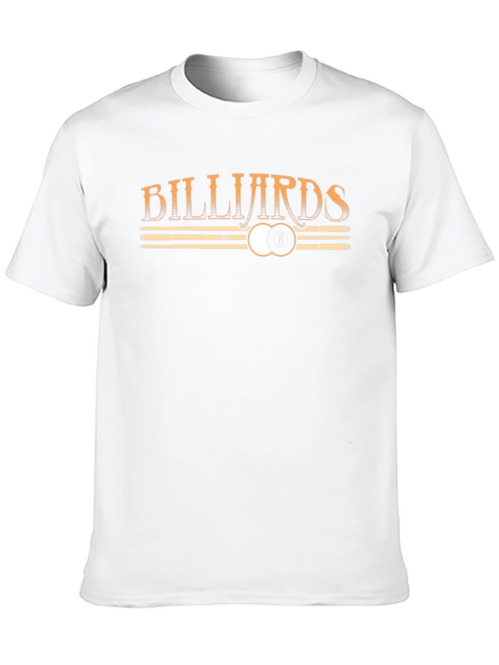 Billiards 8-Ball Graphic Tee - Cool Pool Player Shirt