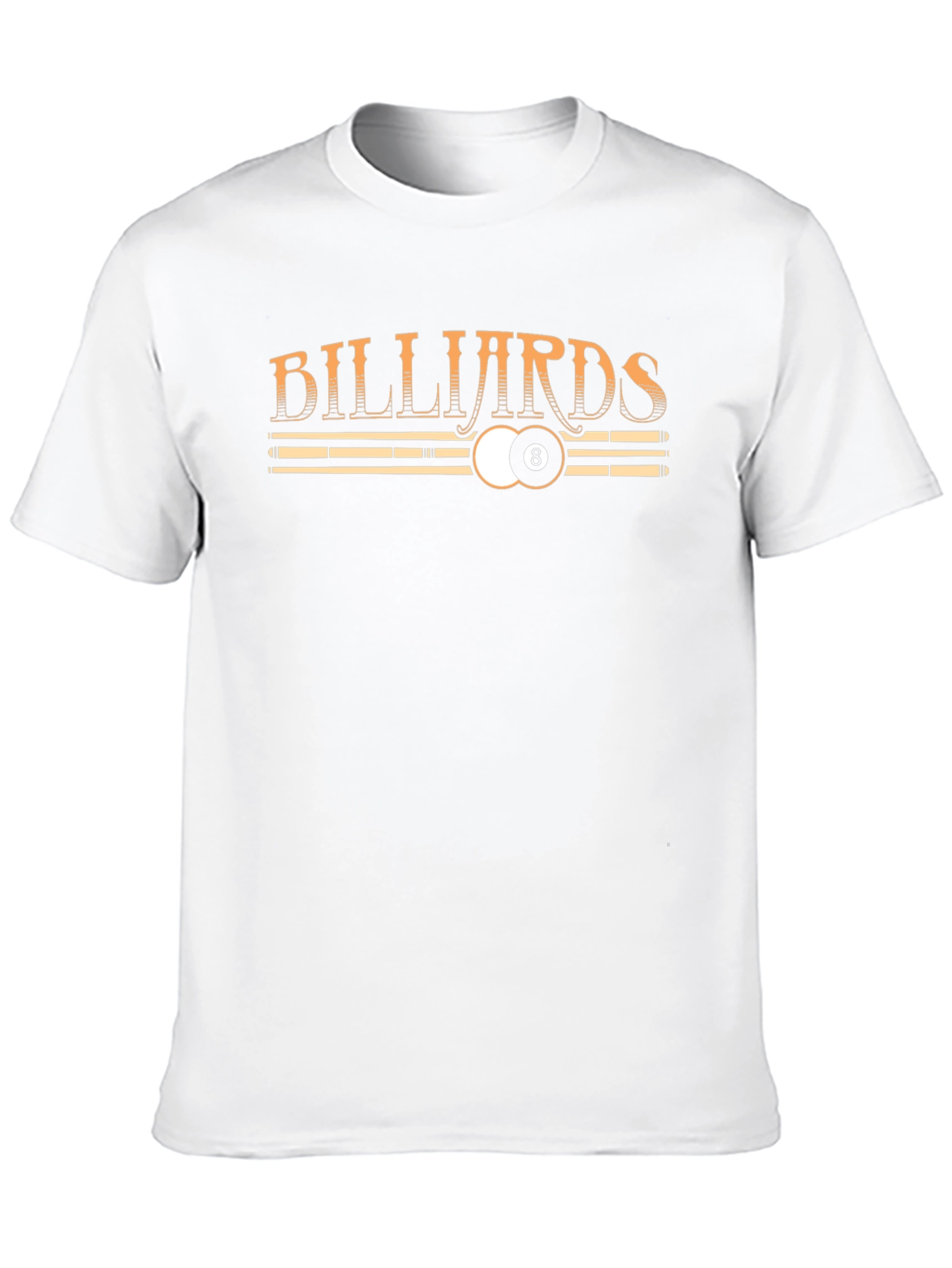 Billiards 8-Ball Graphic Tee - Cool Pool Player Shirt