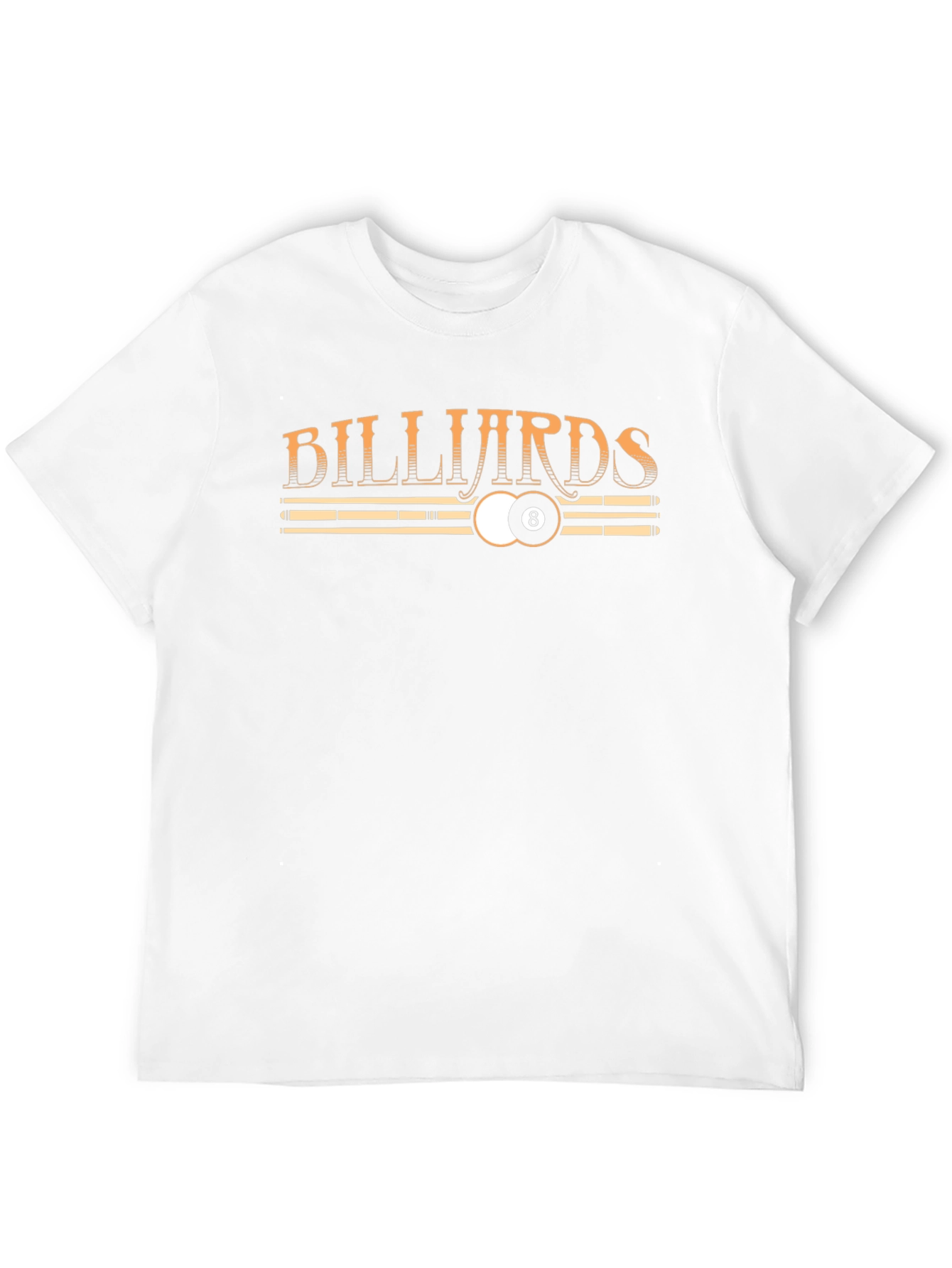 Billiards 8-Ball Graphic Tee - Cool Pool Player Shirt