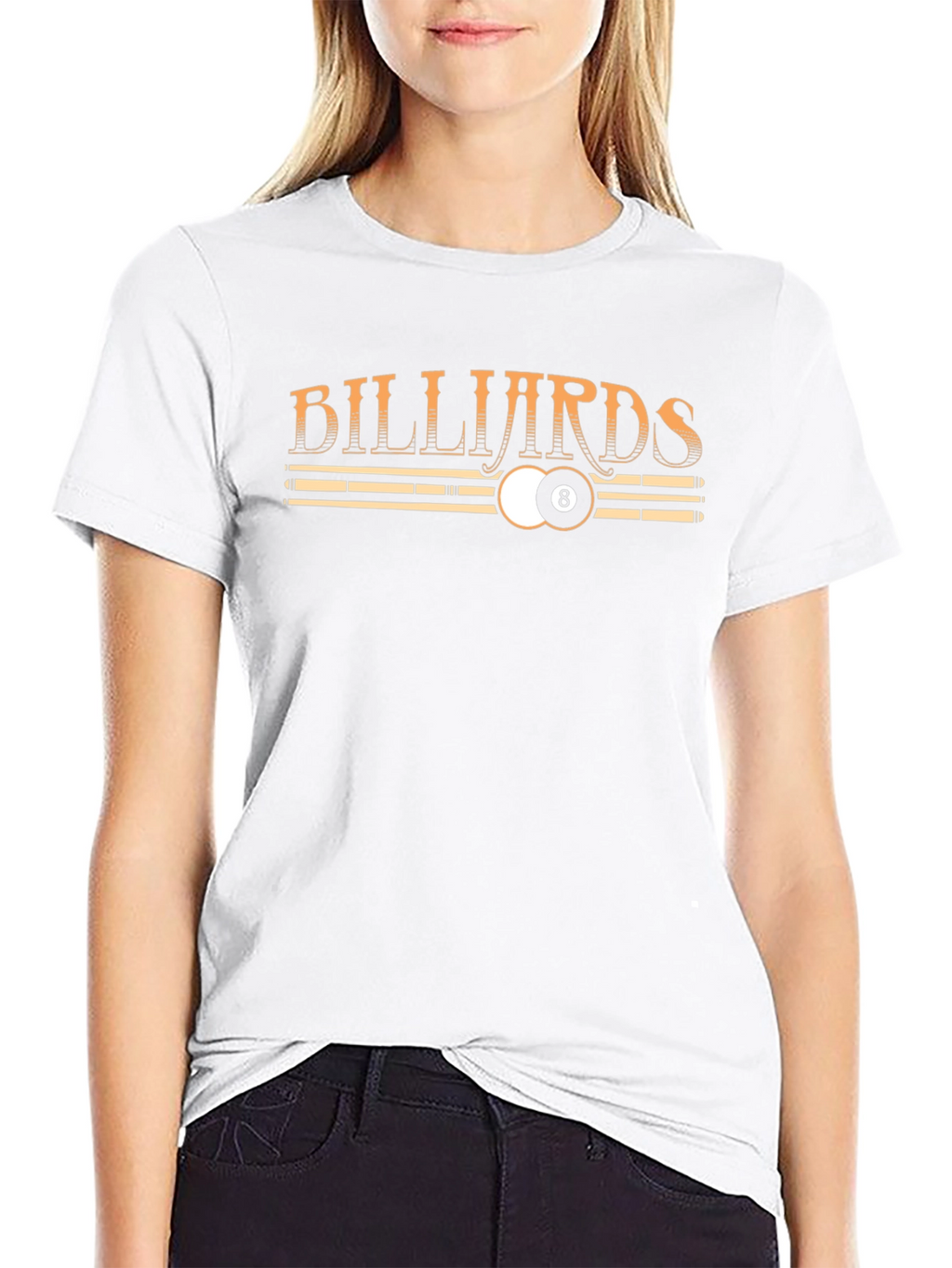 Billiards 8-Ball Graphic Tee - Cool Pool Player Shirt