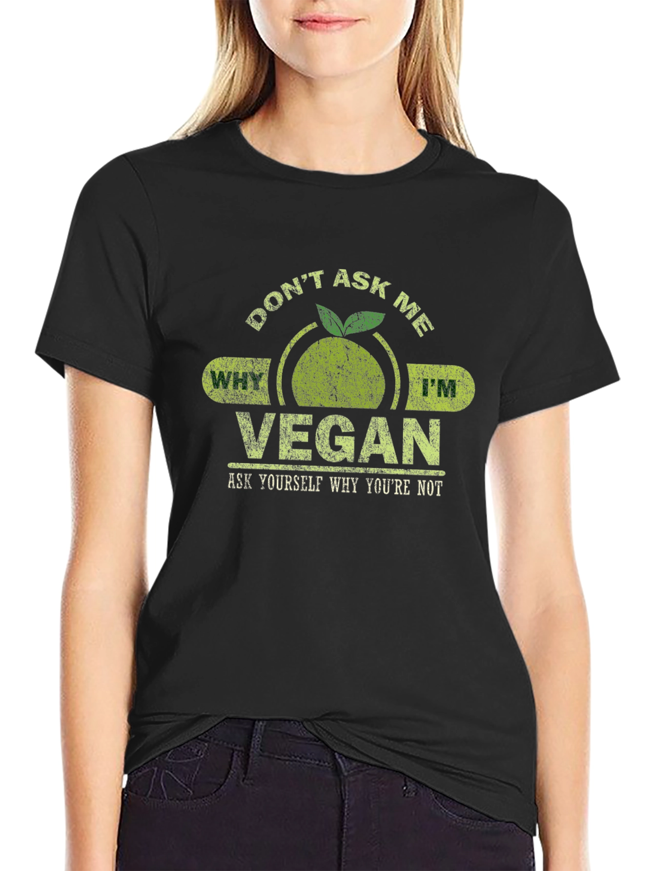 Dont Ask Me Vegan Graphic T-Shirt