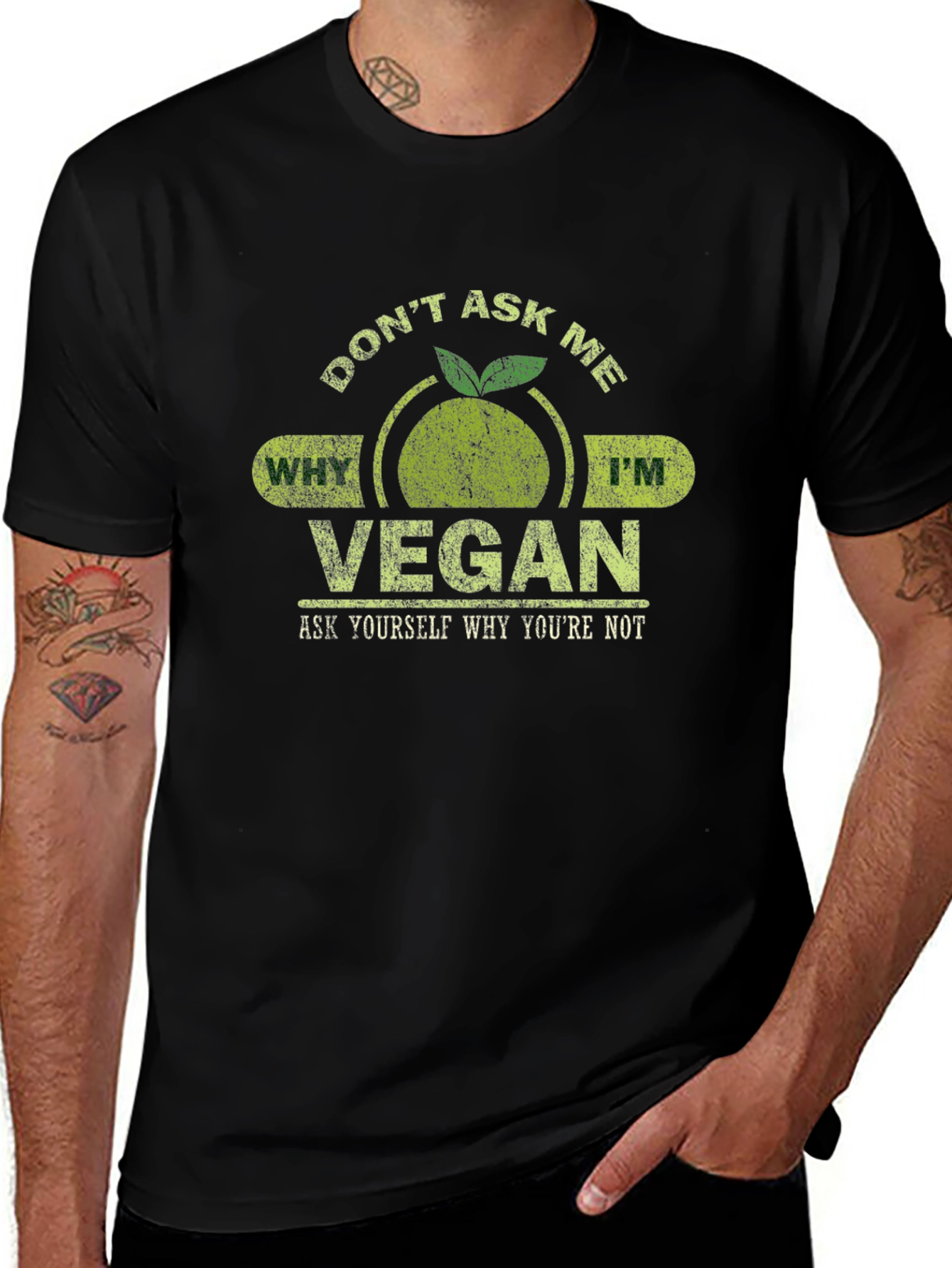 Dont Ask Me Vegan Graphic T-Shirt