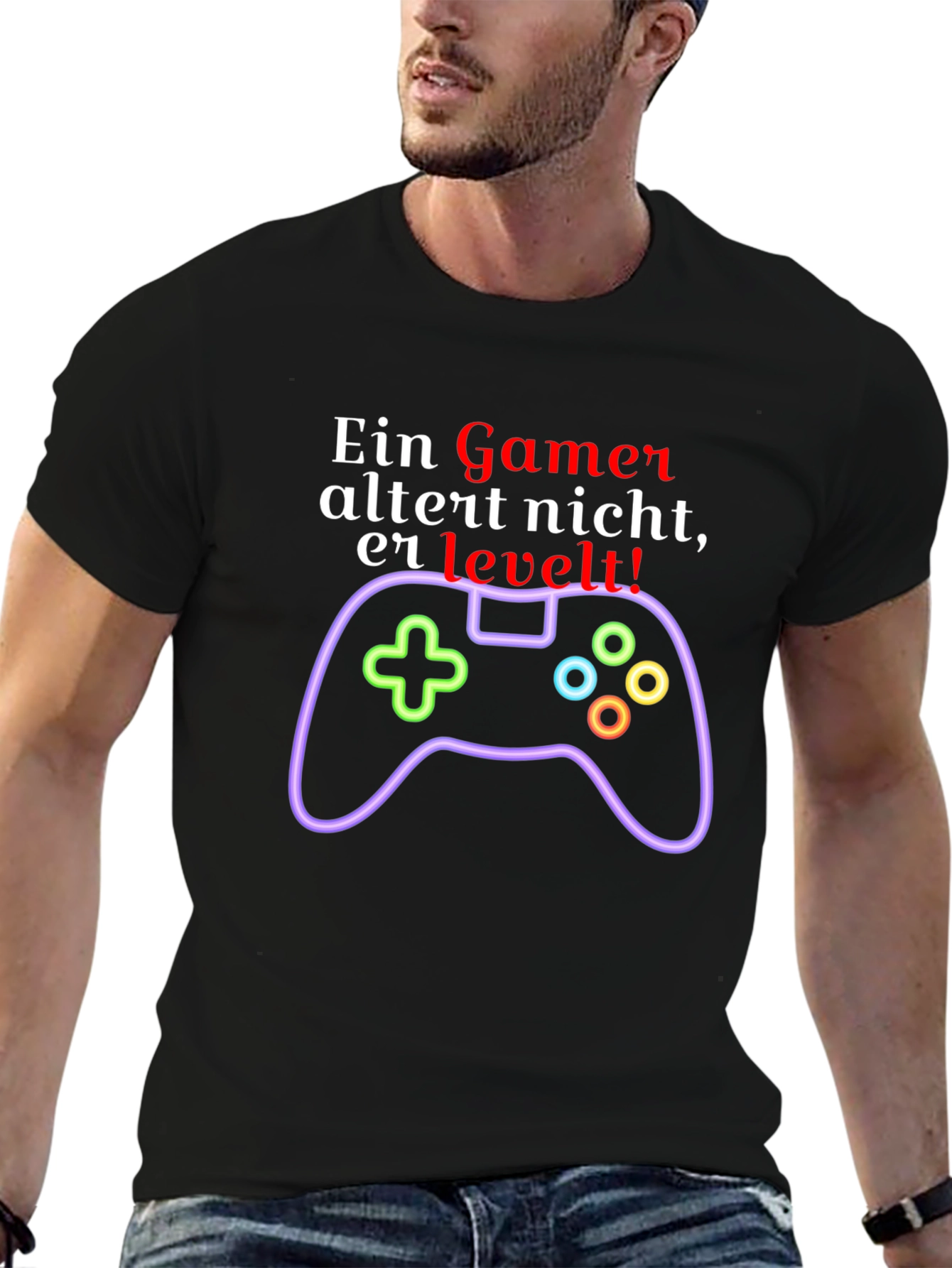 Gamer Level Up T-Shirt - Funny Gaming Tee