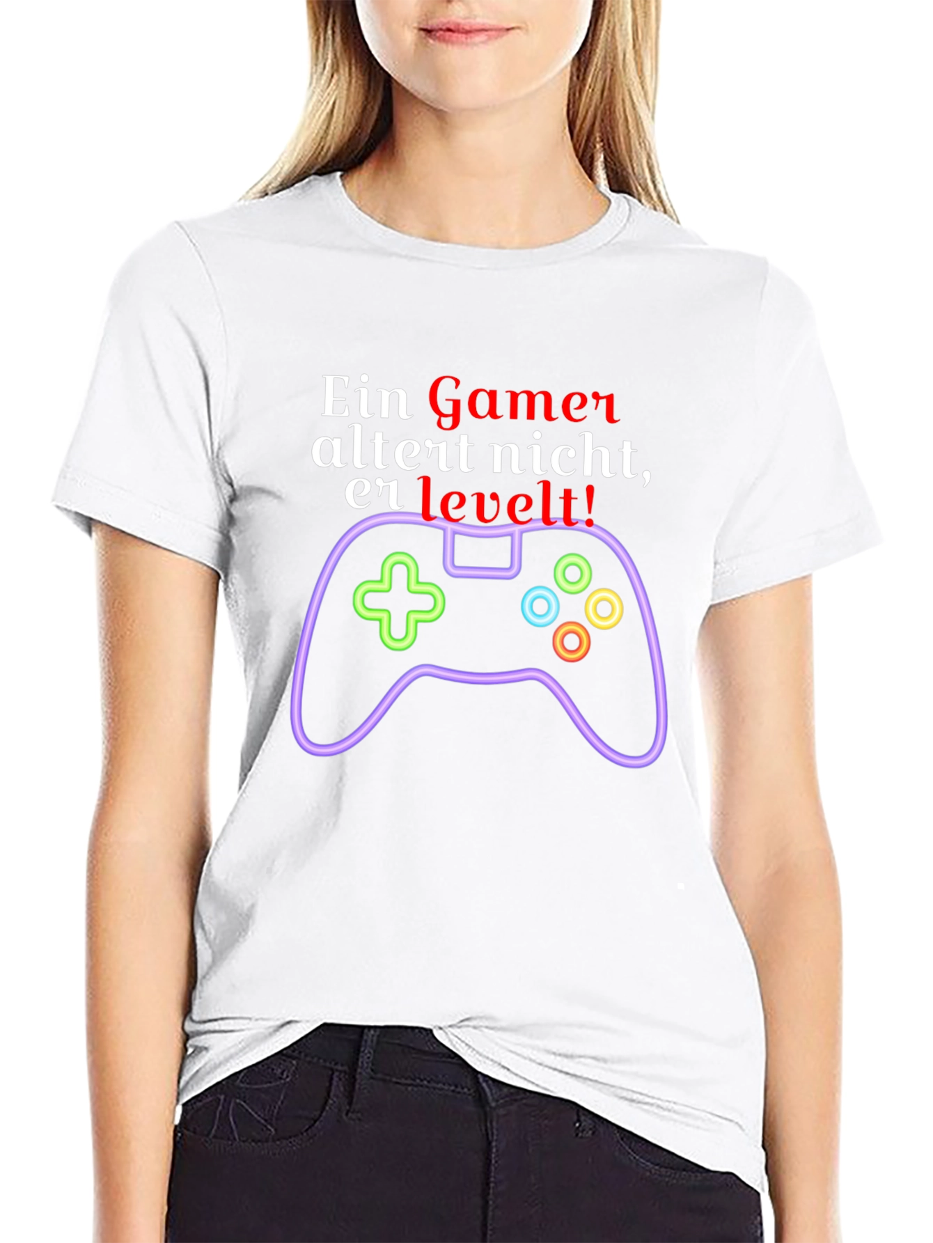 Gamer Level Up T-Shirt - Funny Gaming Tee