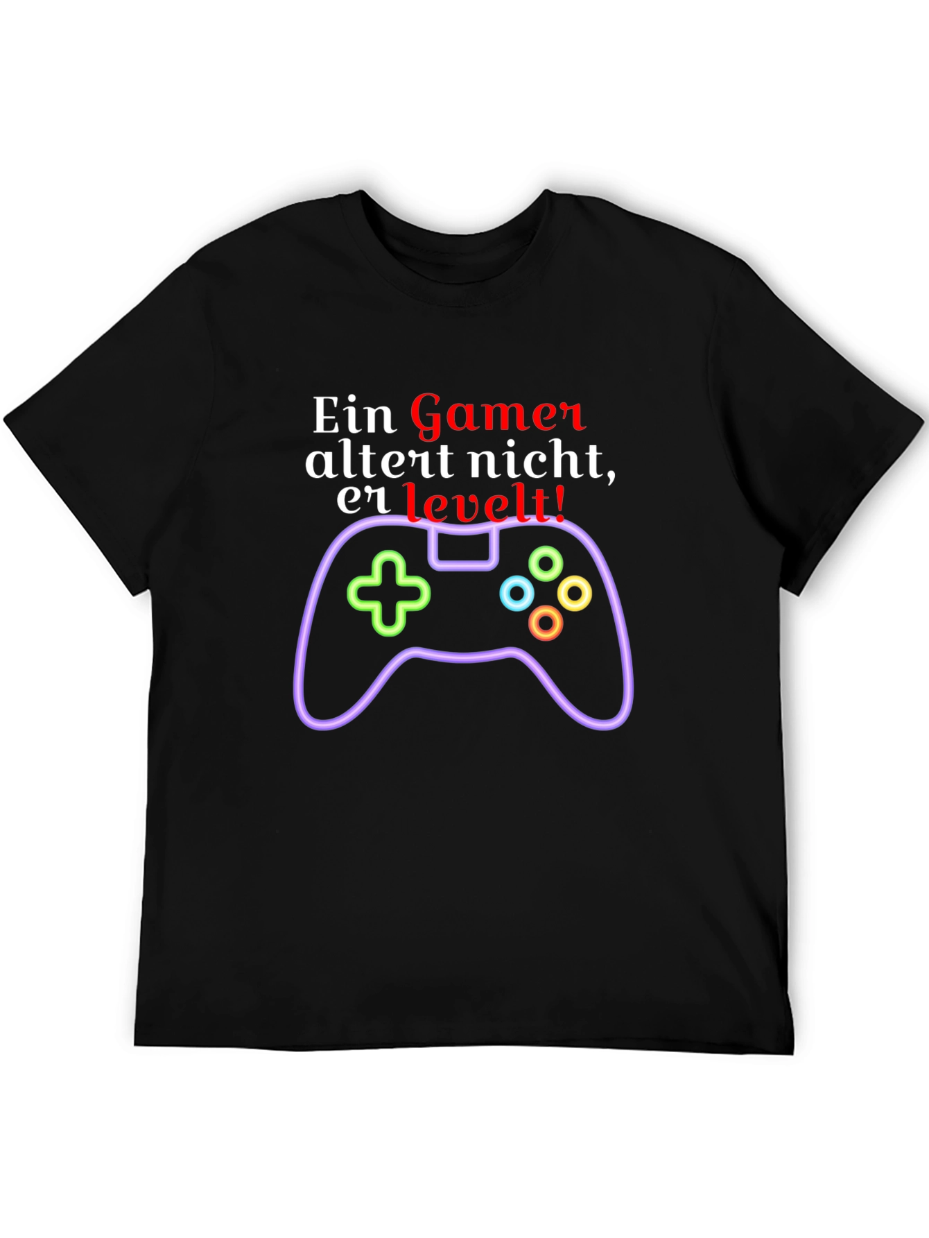 Gamer Level Up T-Shirt - Funny Gaming Tee