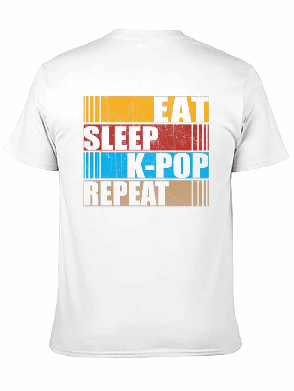 Eat Sleep K-Pop Repeat Graphic Tee