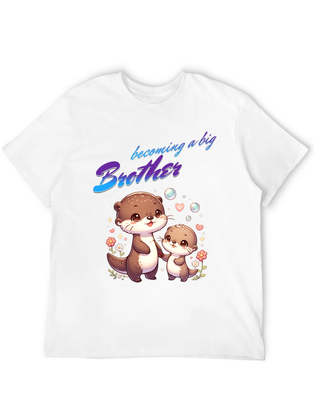 Becoming a Big Brother Otter T-Shirt