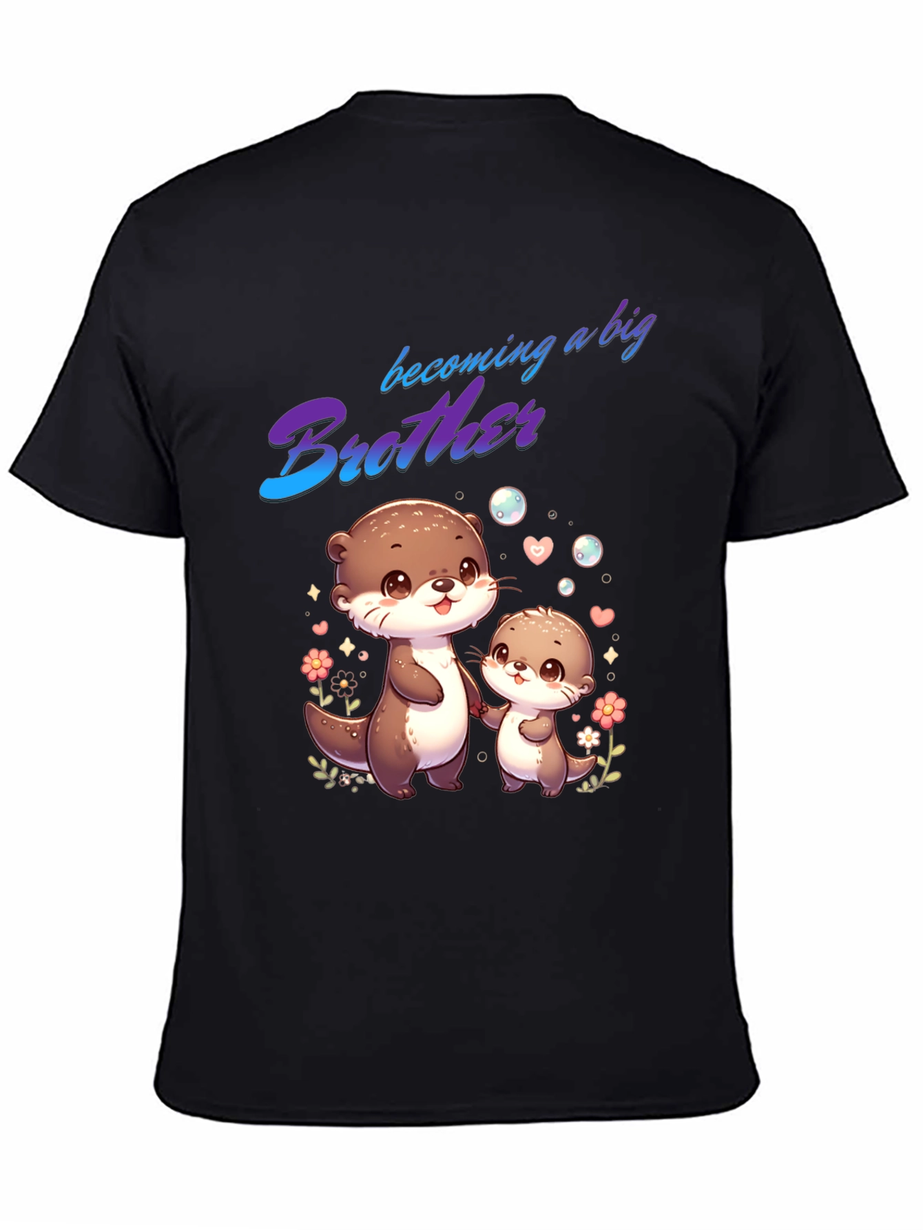 Becoming a Big Brother Otter T-Shirt