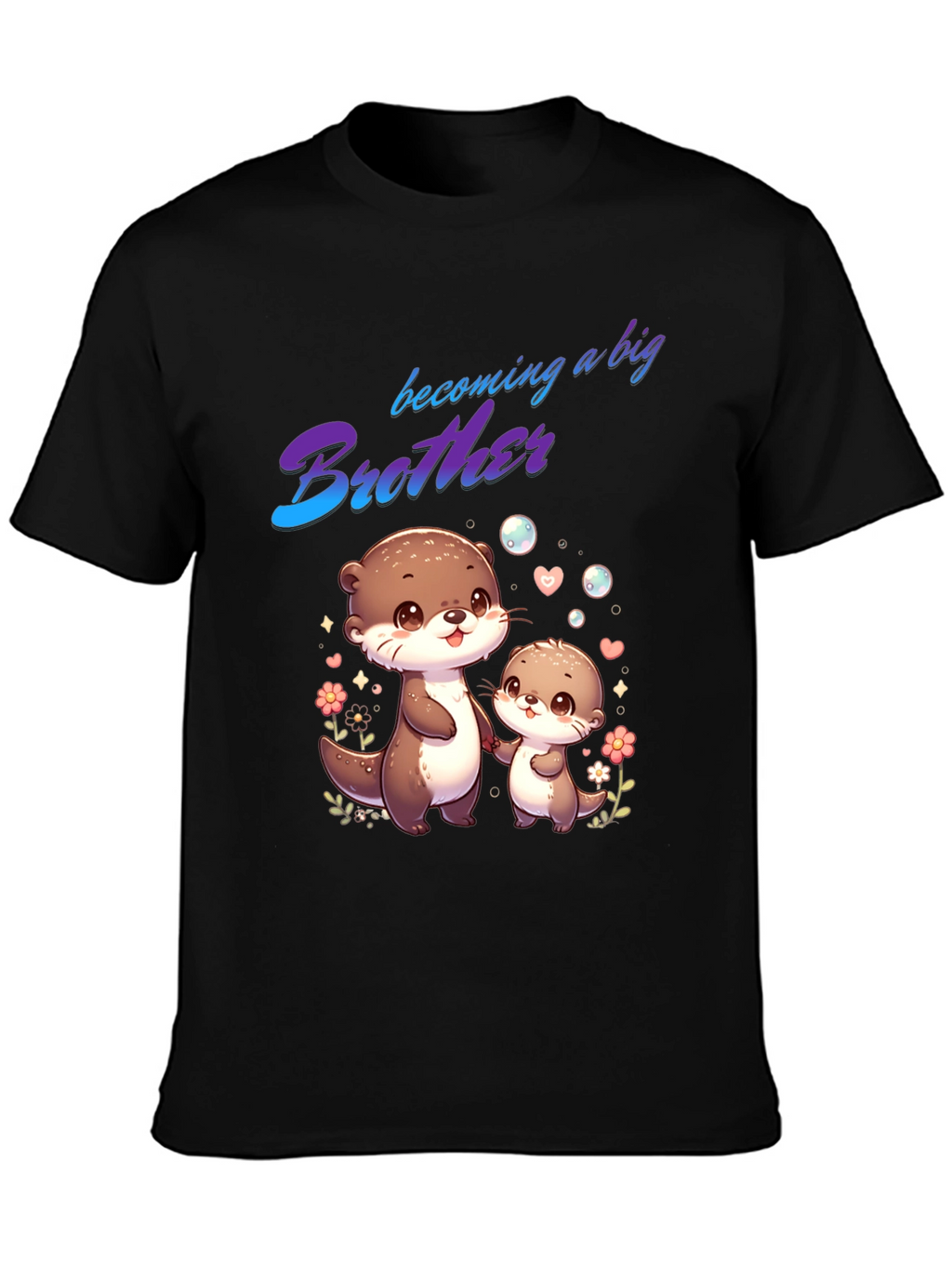 Becoming a Big Brother Otter T-Shirt