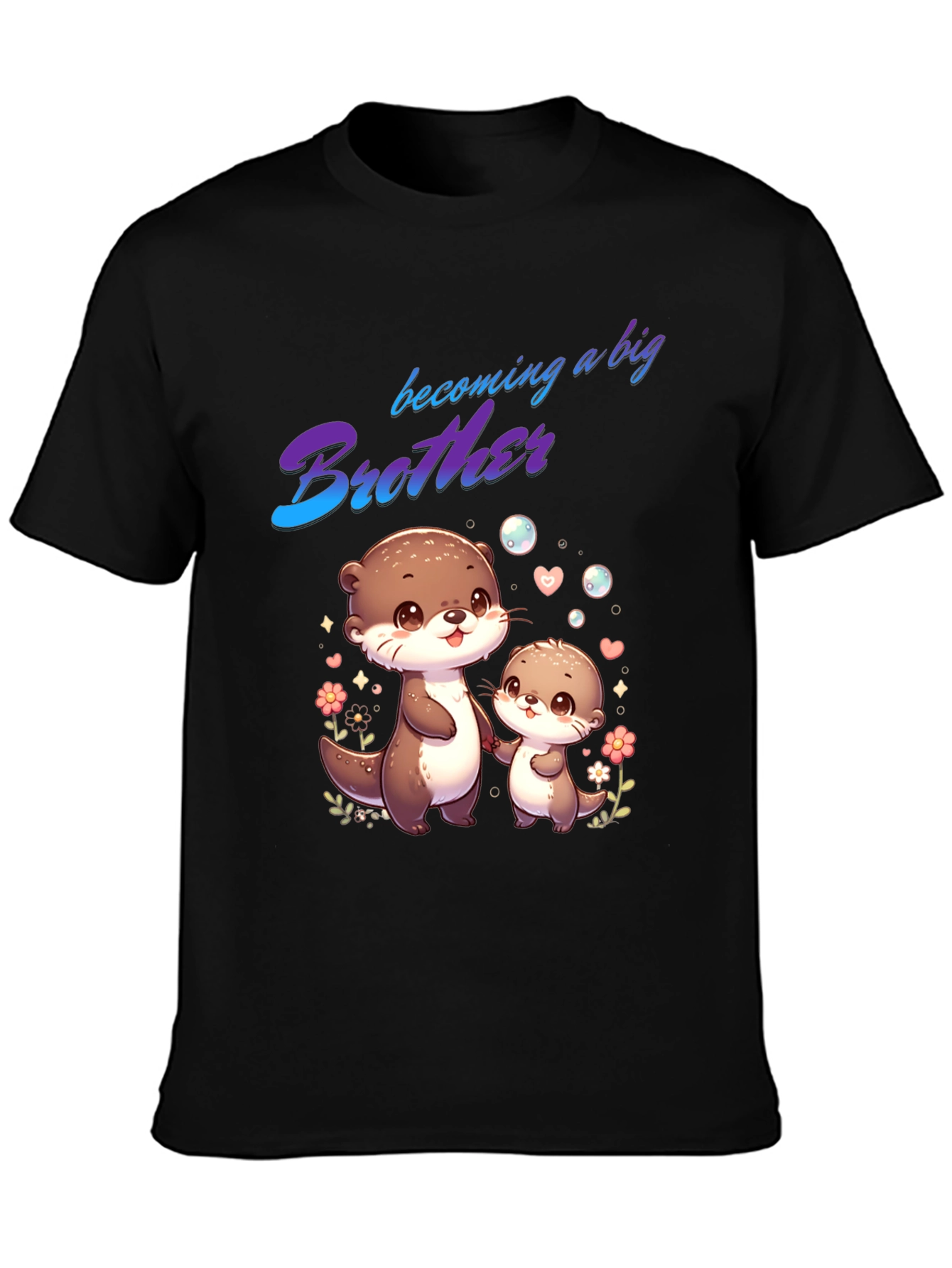 Becoming a Big Brother Otter T-Shirt
