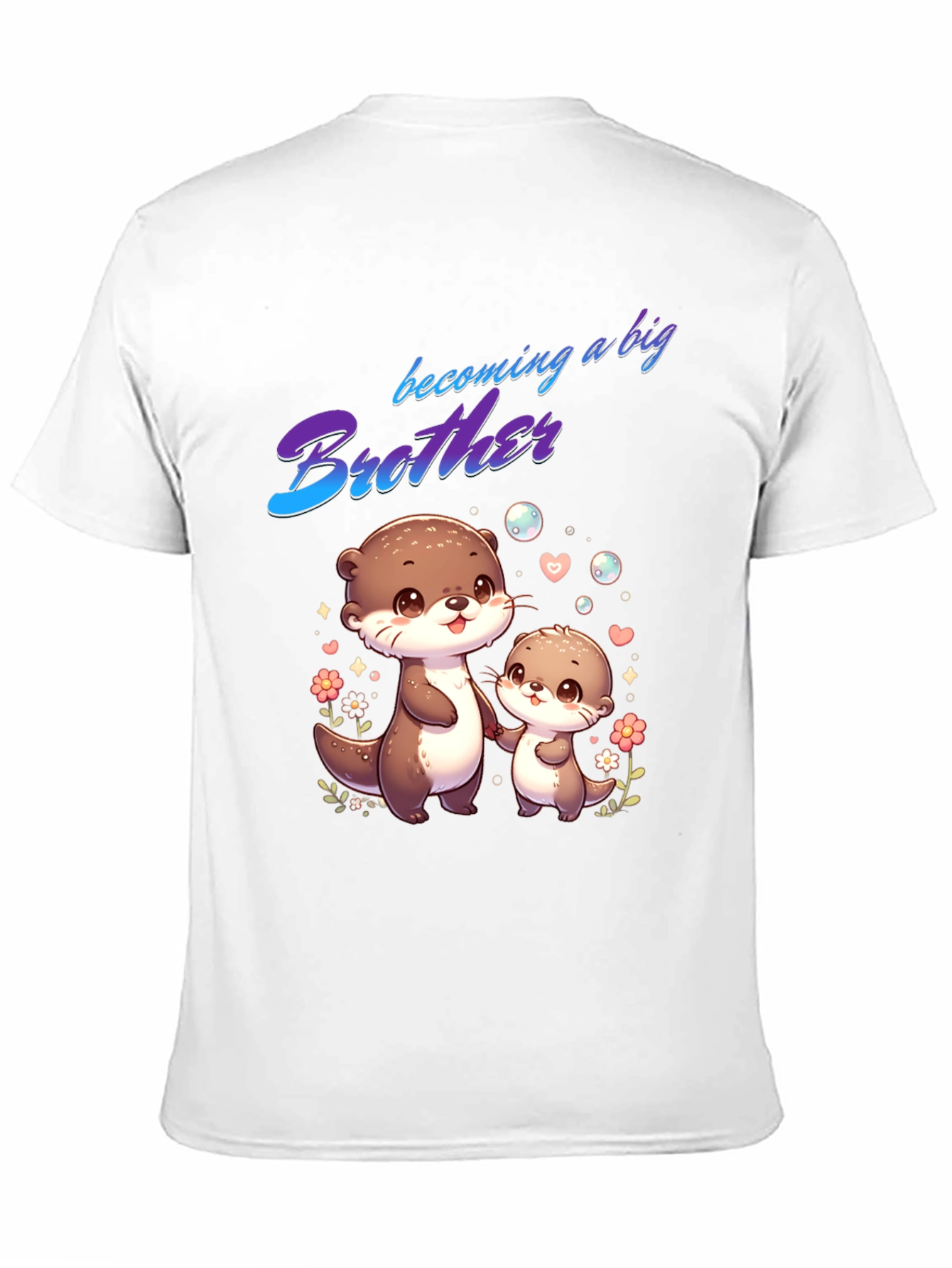 Becoming a Big Brother Otter T-Shirt