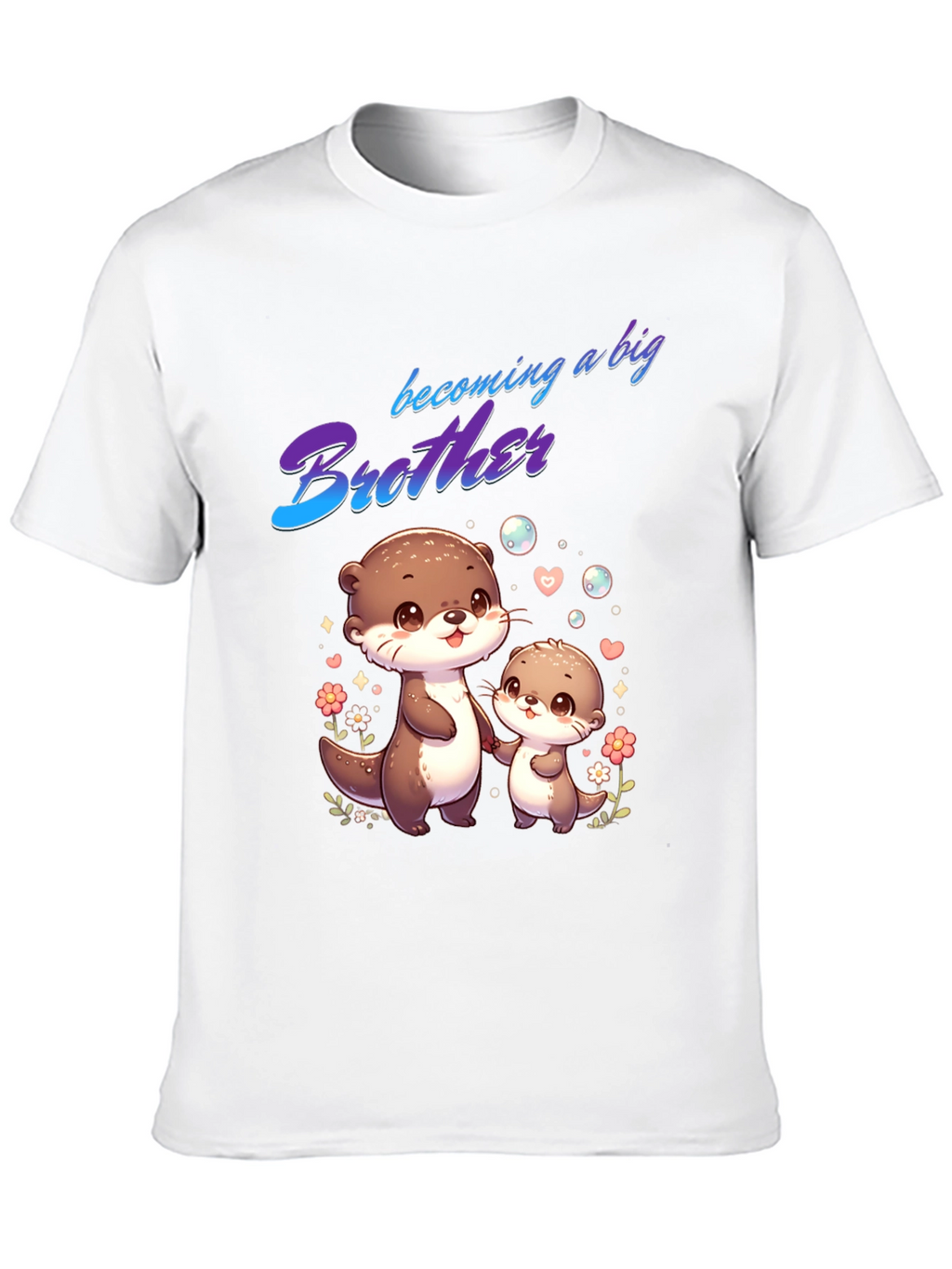 Becoming a Big Brother Otter T-Shirt
