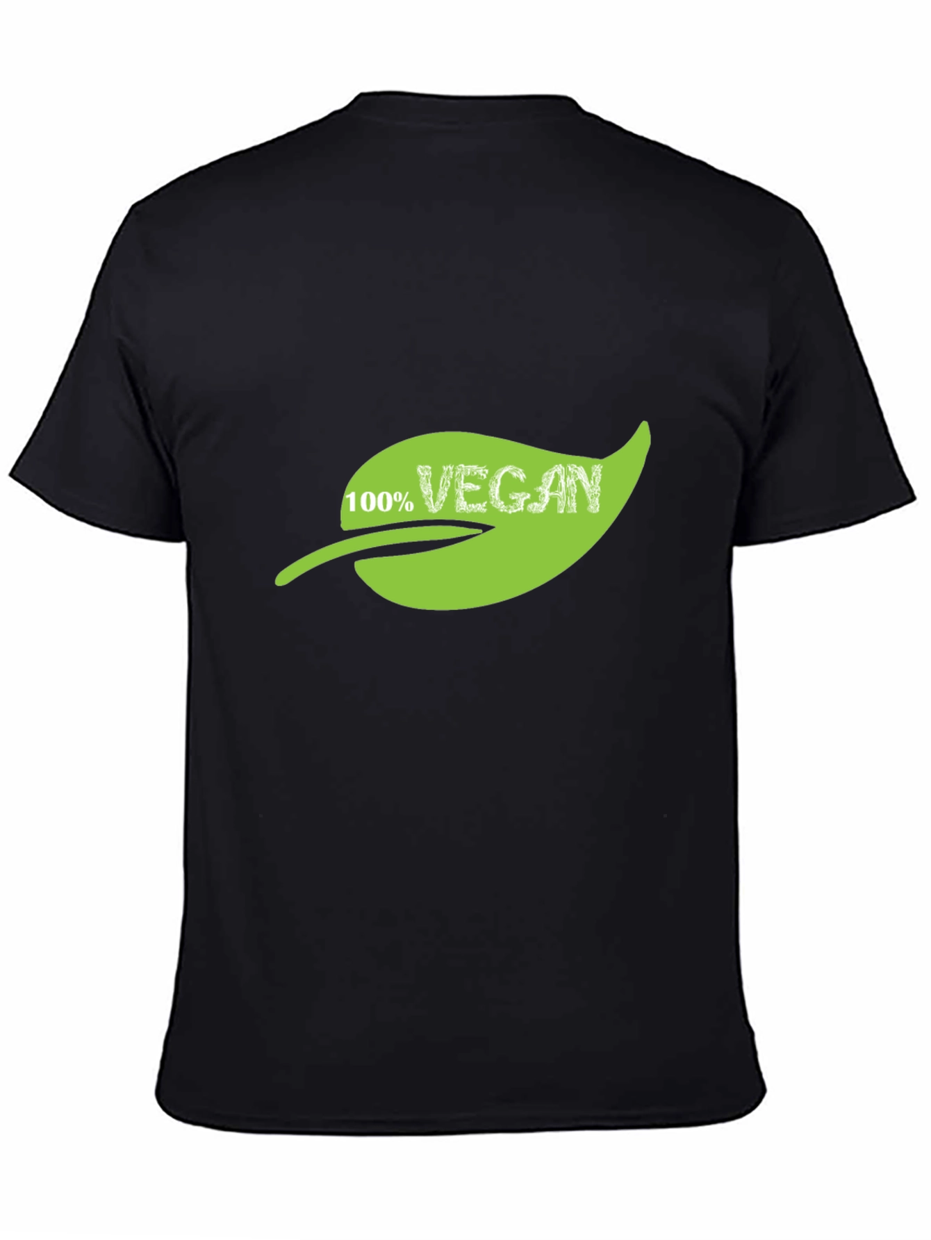 Vegan 100% Leaf Graphic T-Shirt