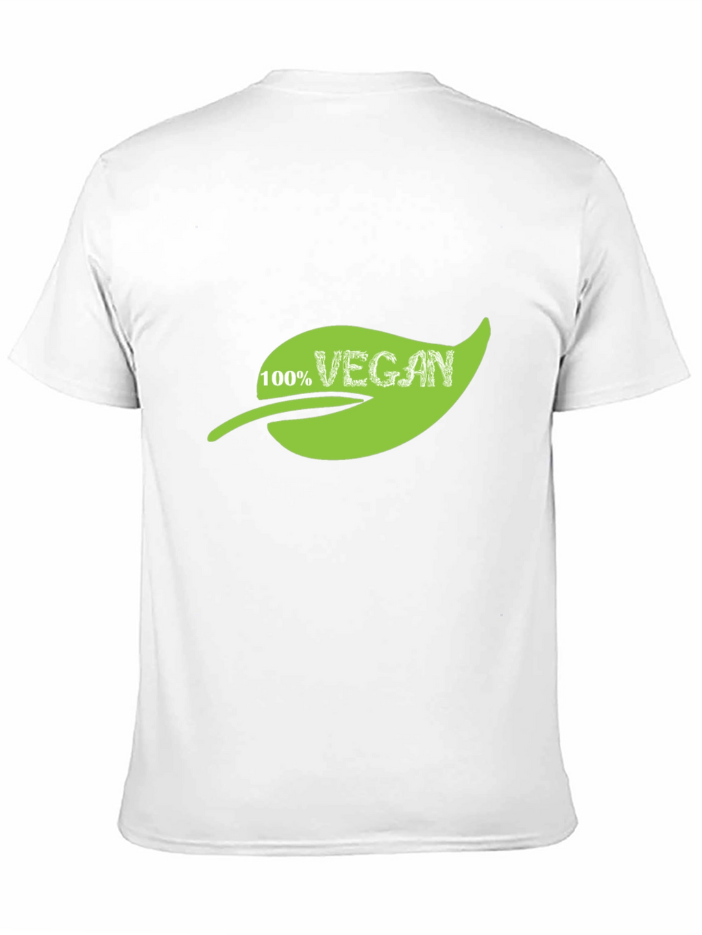 Vegan 100% Leaf Graphic T-Shirt