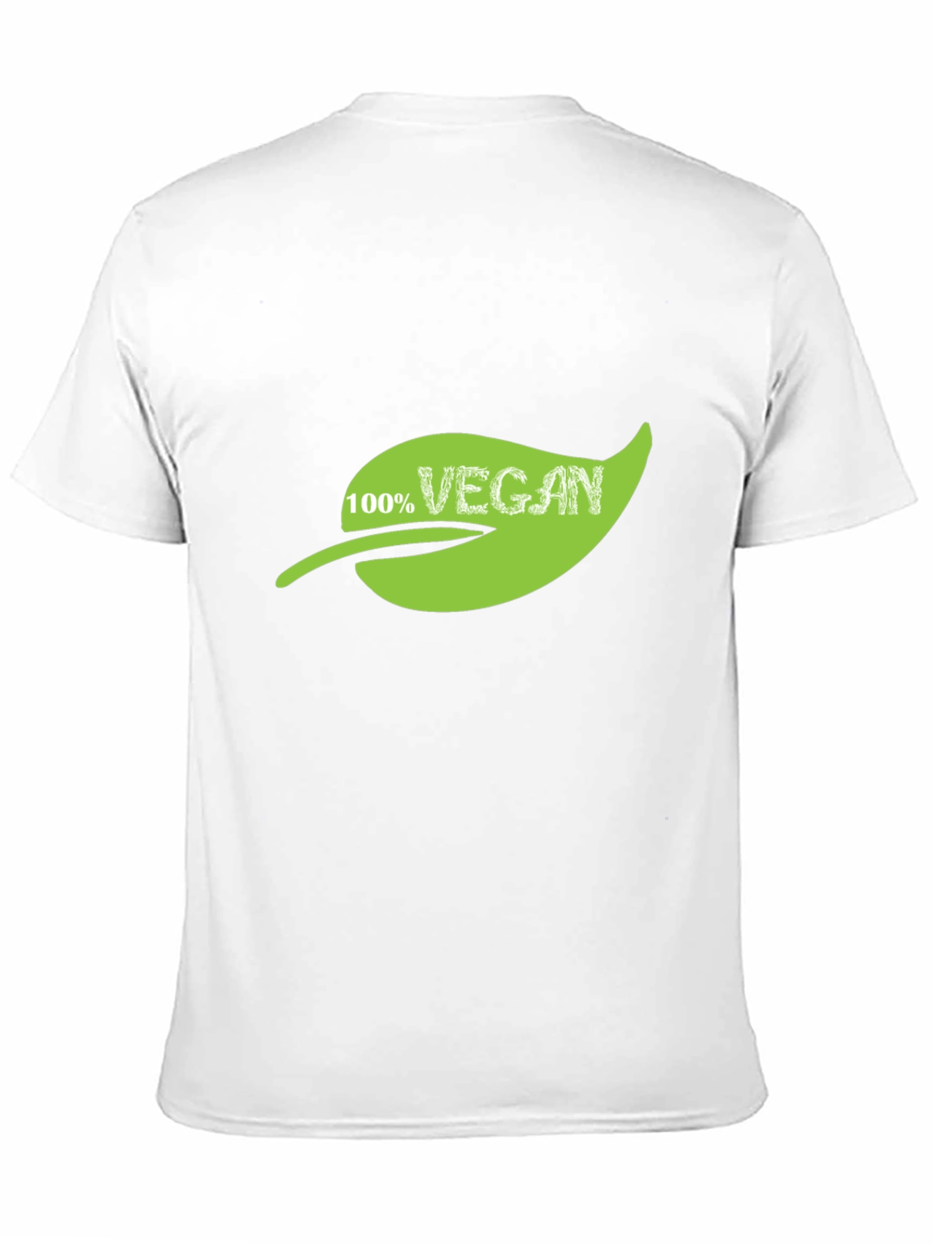 Vegan 100% Leaf Graphic T-Shirt