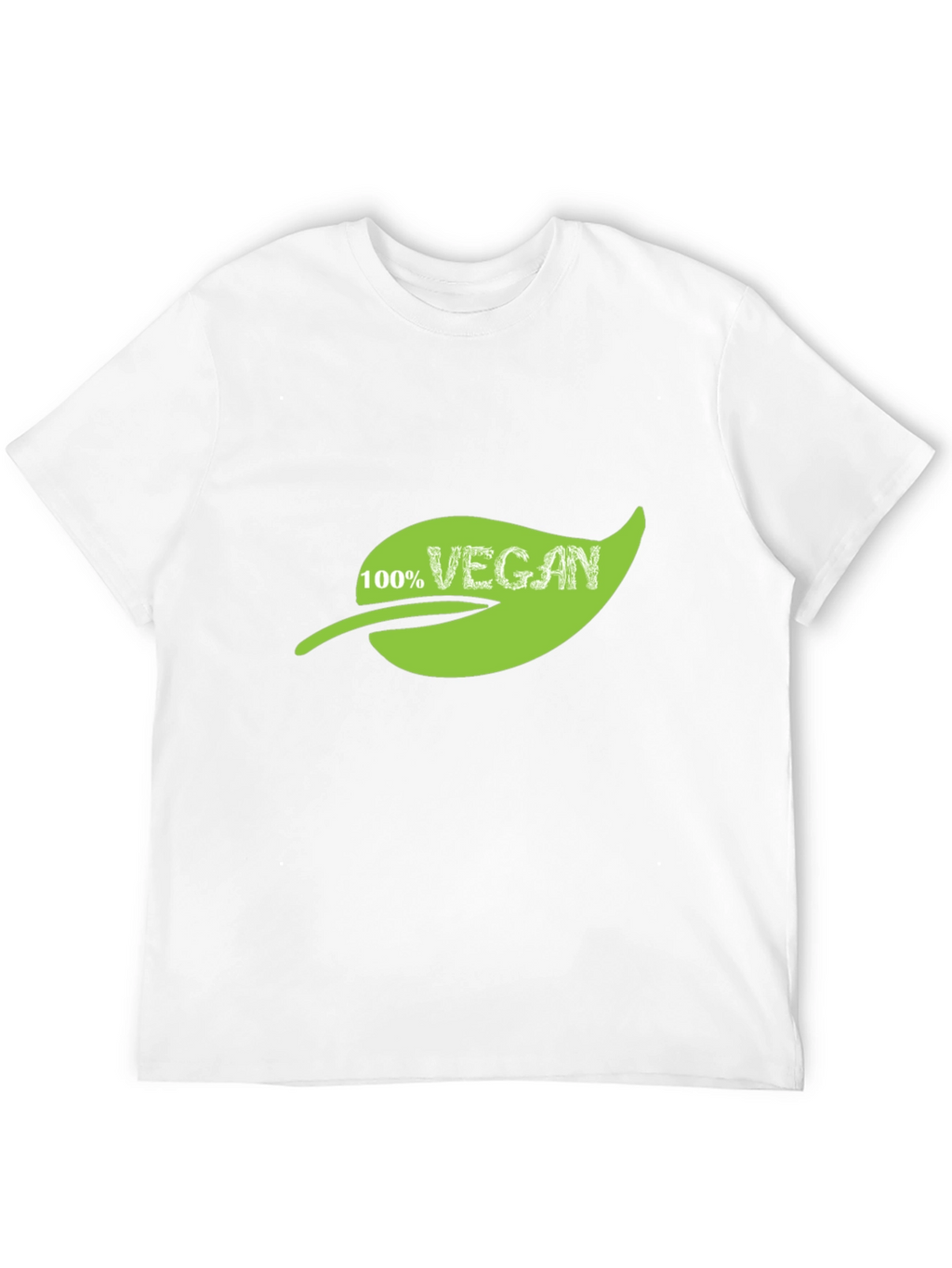 Vegan 100% Leaf Graphic T-Shirt