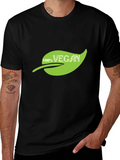 Vegan 100% Leaf Graphic T-Shirt