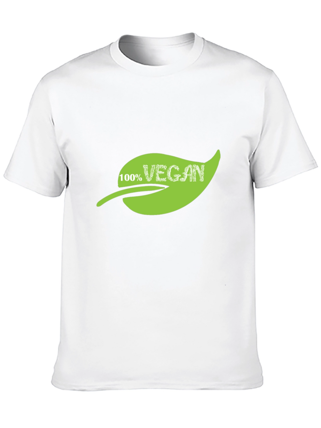 Vegan 100% Leaf Graphic T-Shirt