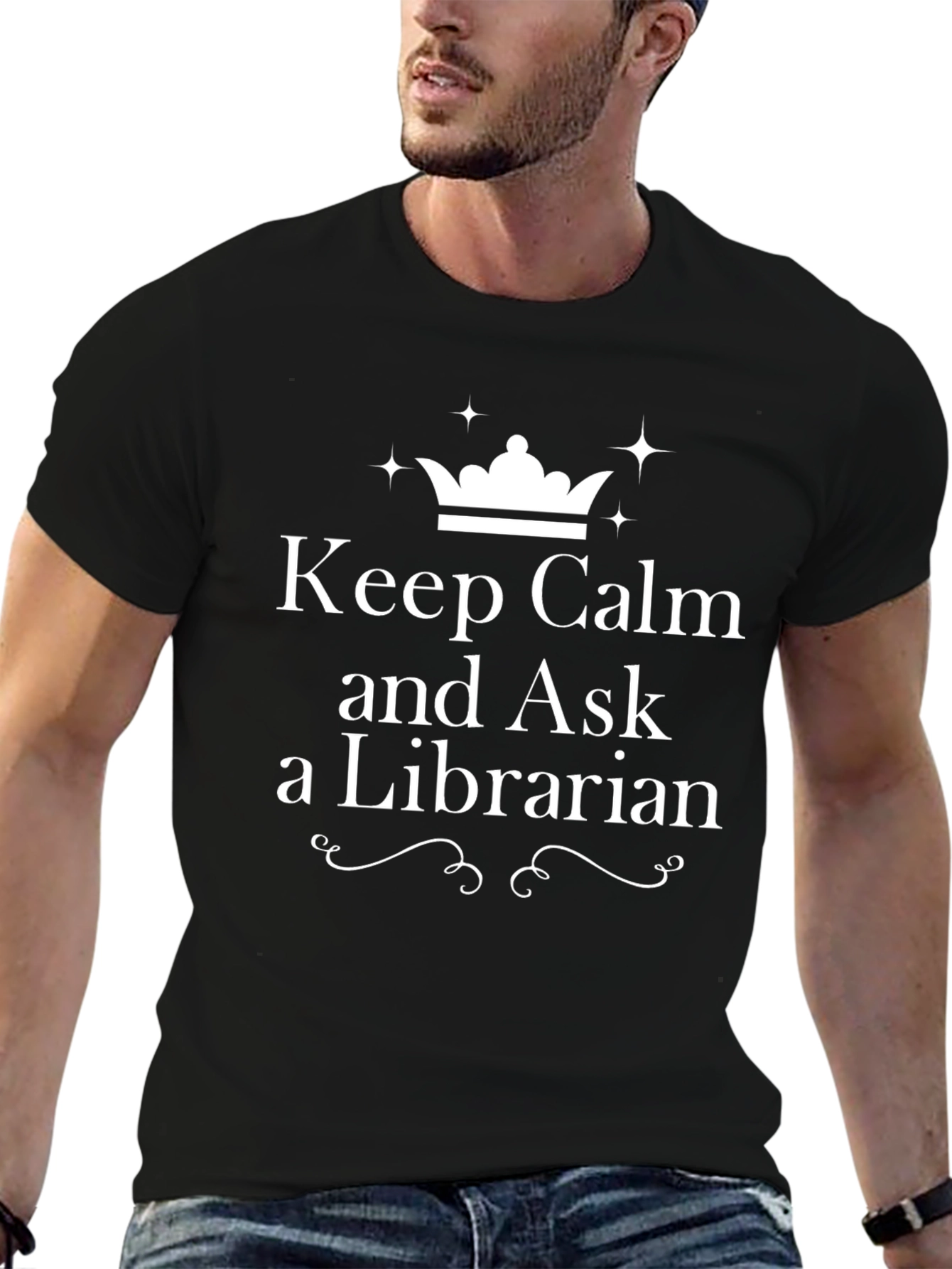 Keep Calm and Ask a Librarian T-Shirt
