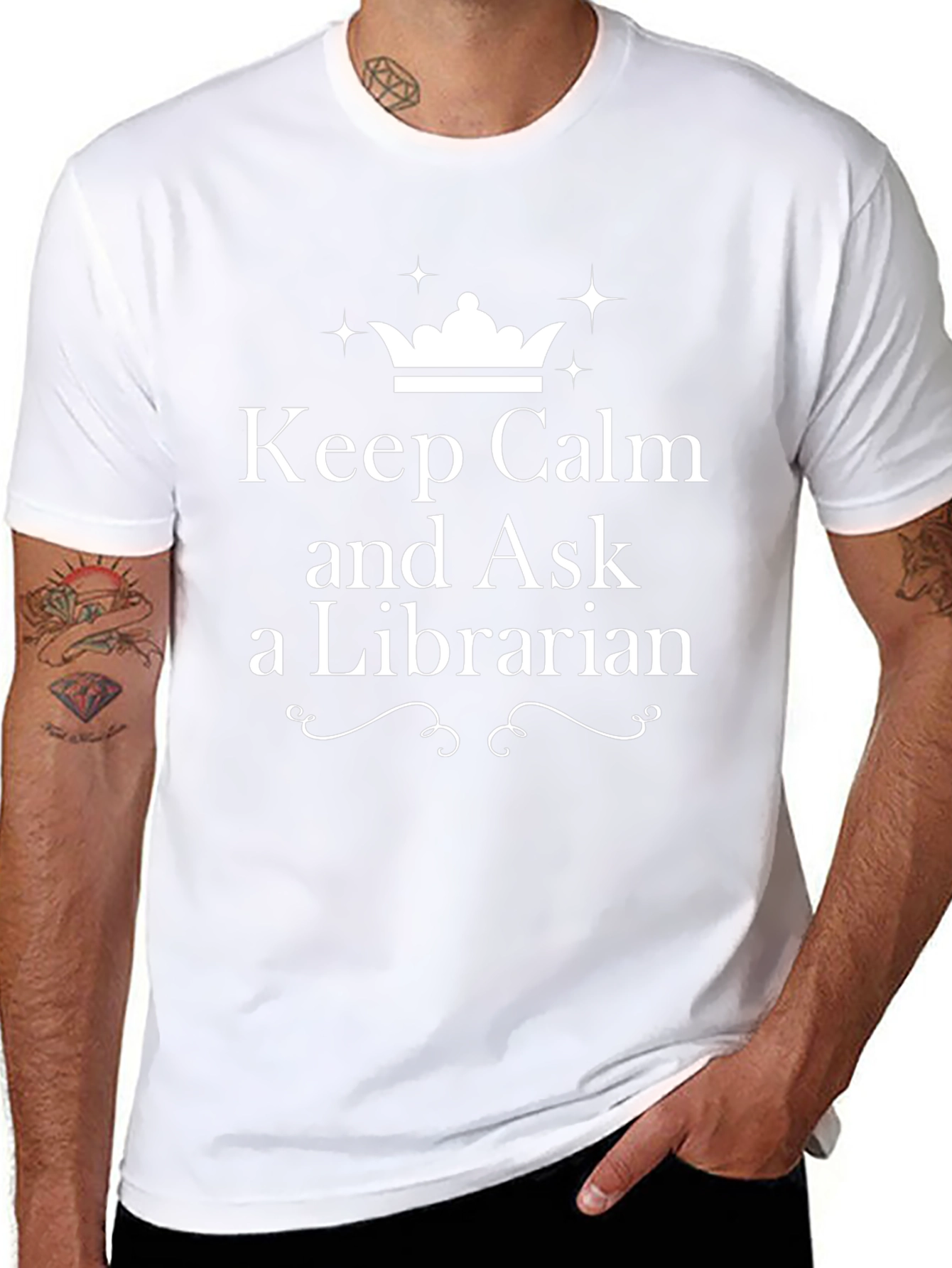 Keep Calm and Ask a Librarian T-Shirt