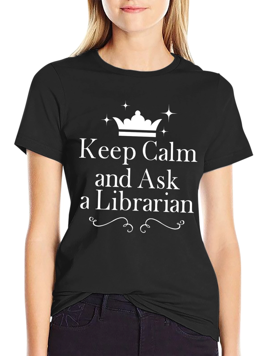 Keep Calm and Ask a Librarian T-Shirt