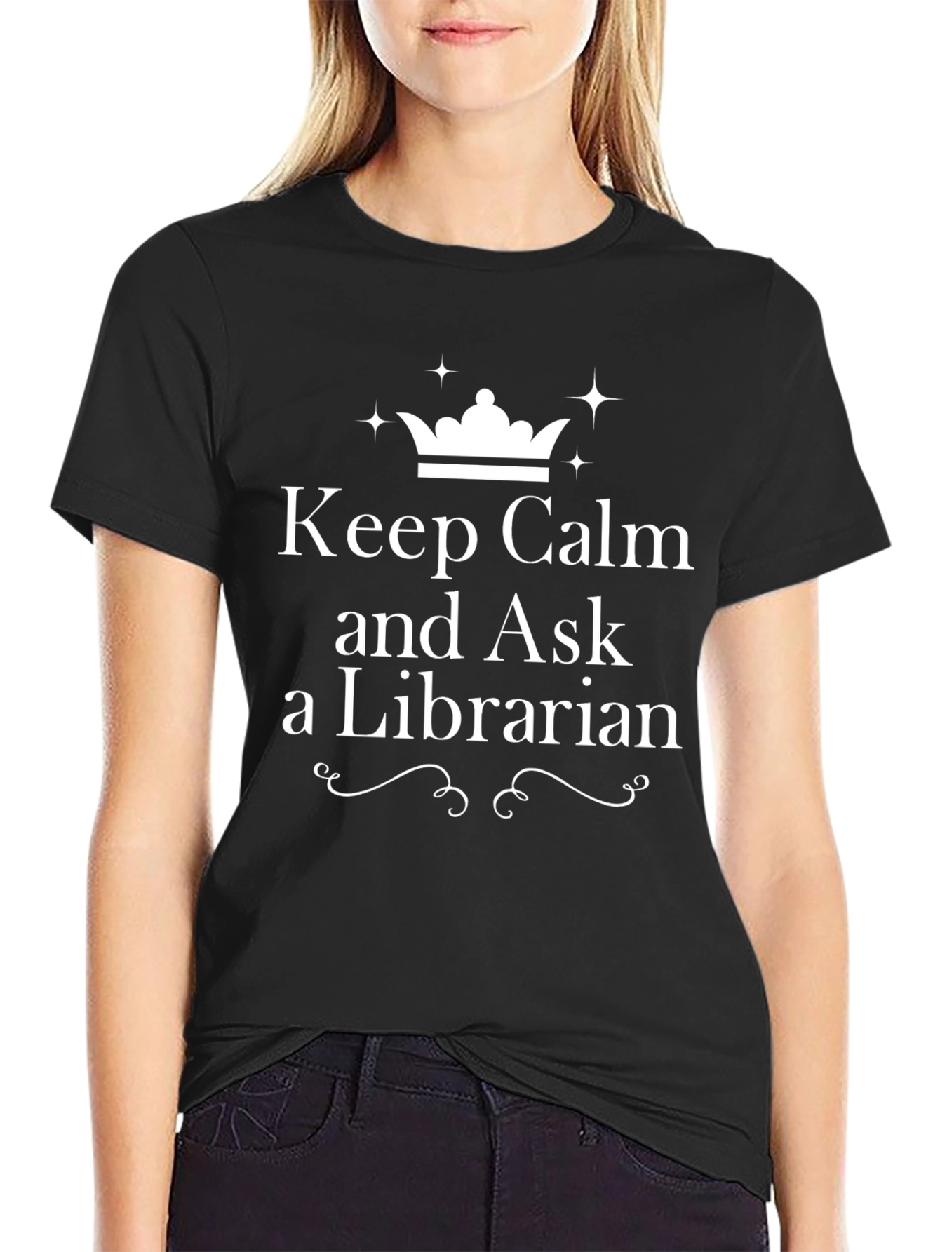 Keep Calm and Ask a Librarian T-Shirt