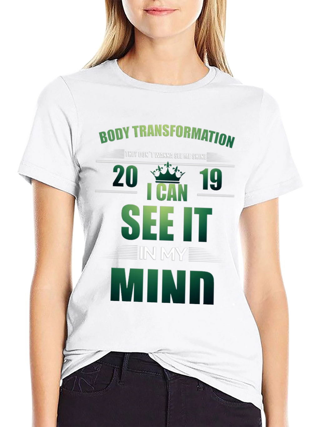 Body Transformation T-Shirt - Motivational Fitness Tee