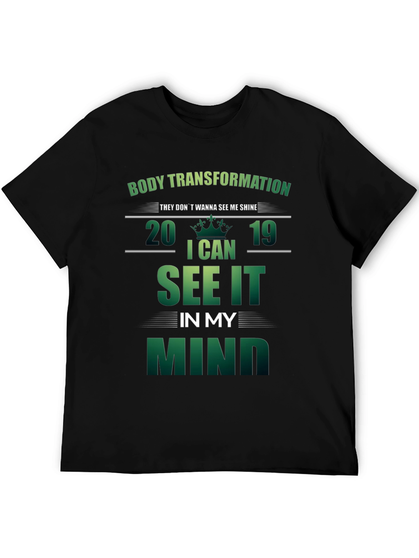 Body Transformation T-Shirt - Motivational Fitness Tee