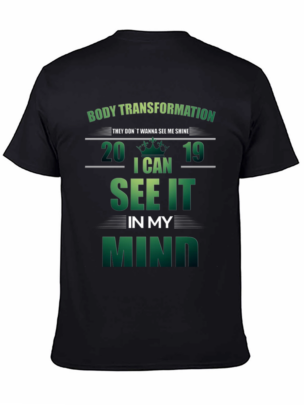 Body Transformation T-Shirt - Motivational Fitness Tee