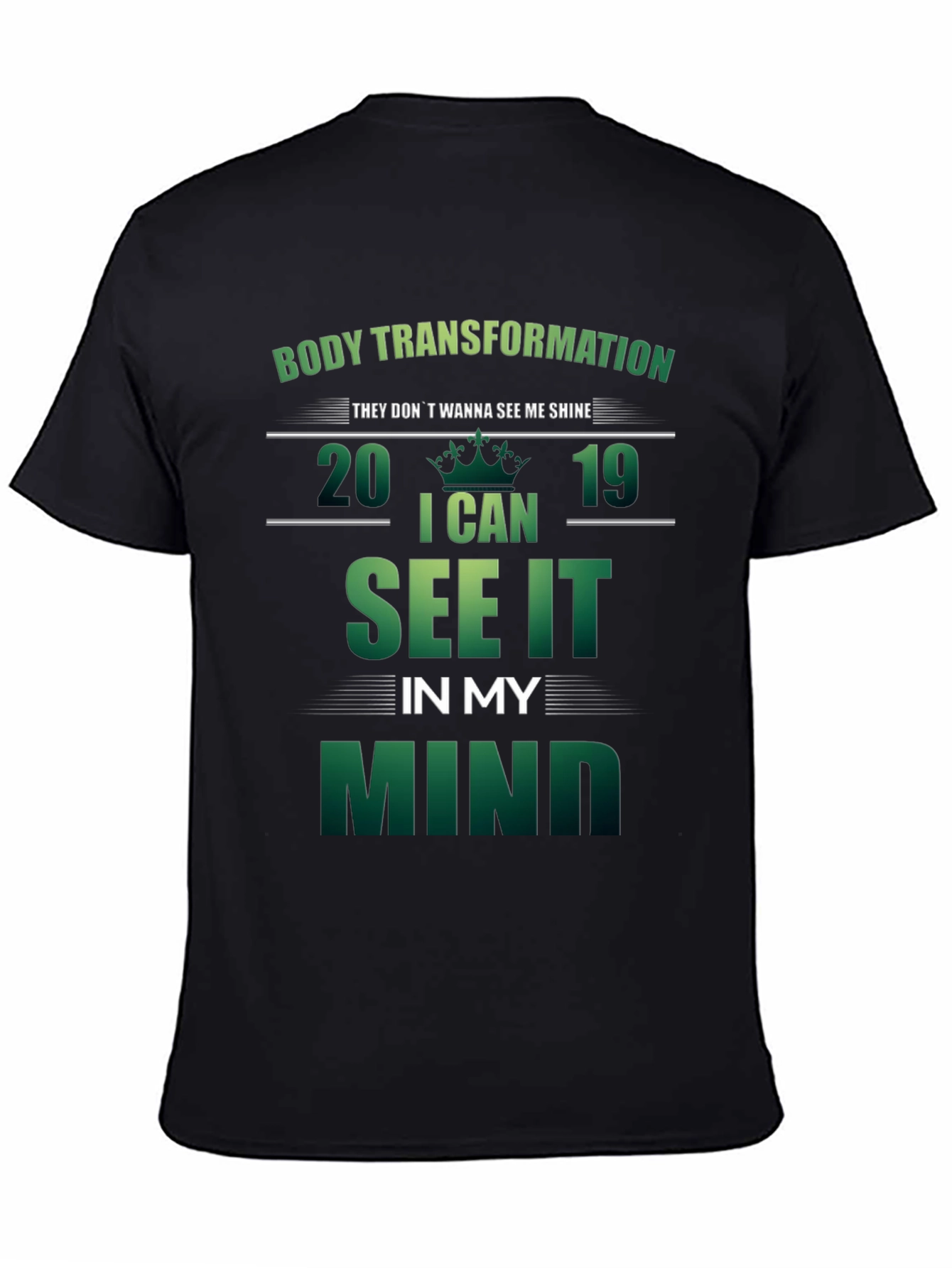 Body Transformation T-Shirt - Motivational Fitness Tee