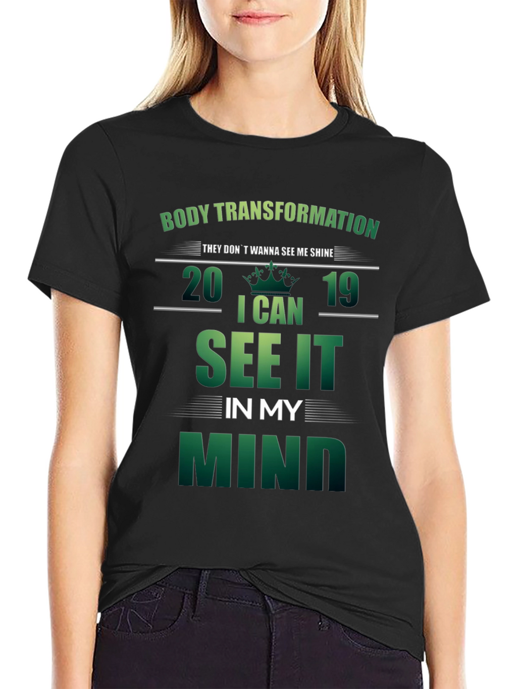 Body Transformation T-Shirt - Motivational Fitness Tee